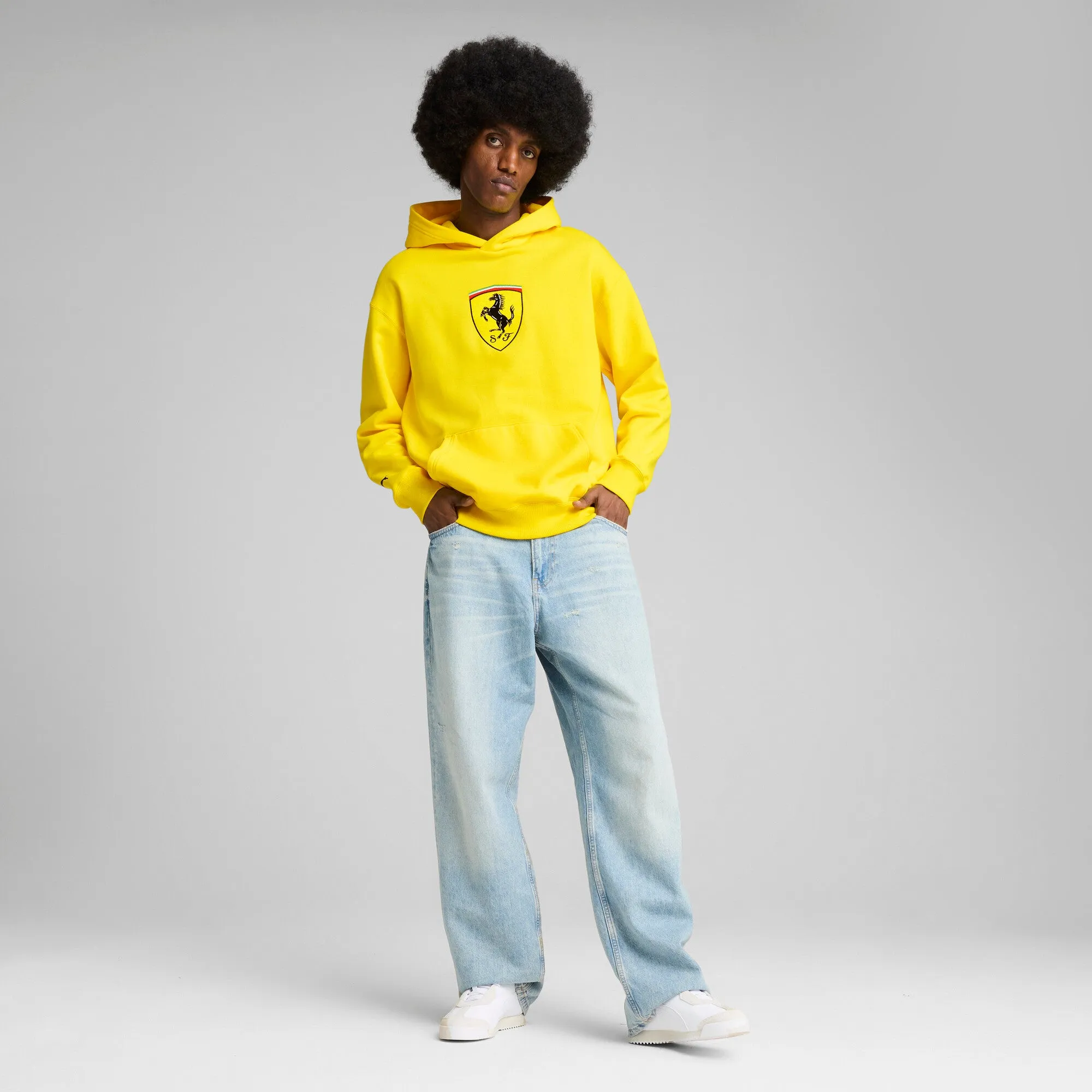 Men's Puma Ferrari Race Big Shield Hoodie sold by Zulily product image thumbnail 5