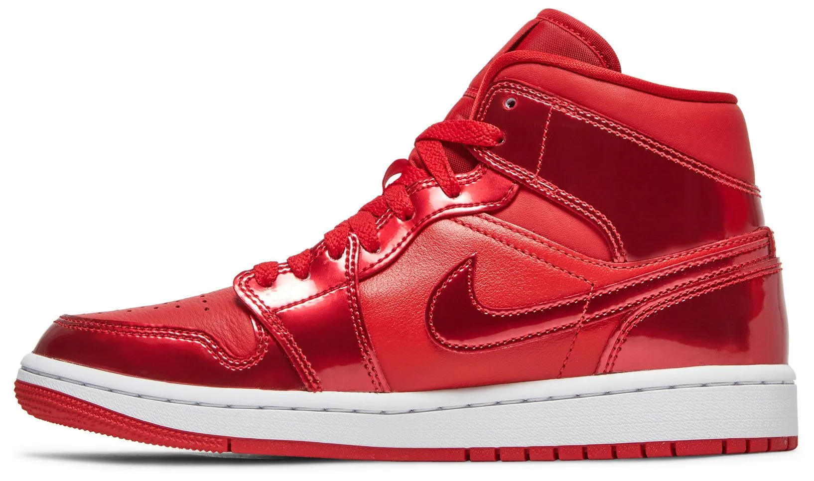 Women's Air Jordan Retro 1 Mid Se 'Pomegranate' sold by Zulily product image thumbnail 3