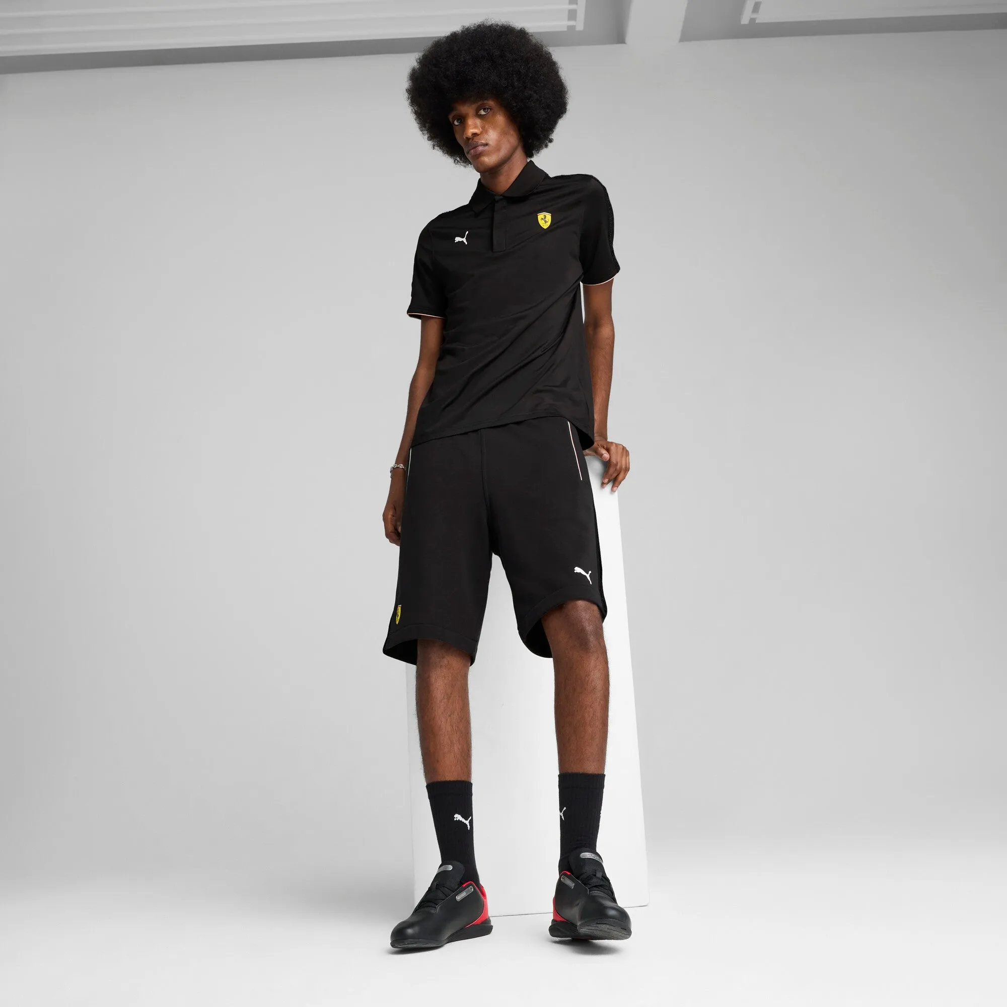 Men's Puma Ferrari Race Sweatshorts sold by Zulily product image thumbnail 5