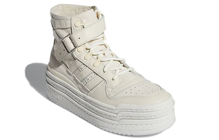Women's adidas Triple Platforum Hi 'Off-White' sold by Zulily product image thumbnail 2
