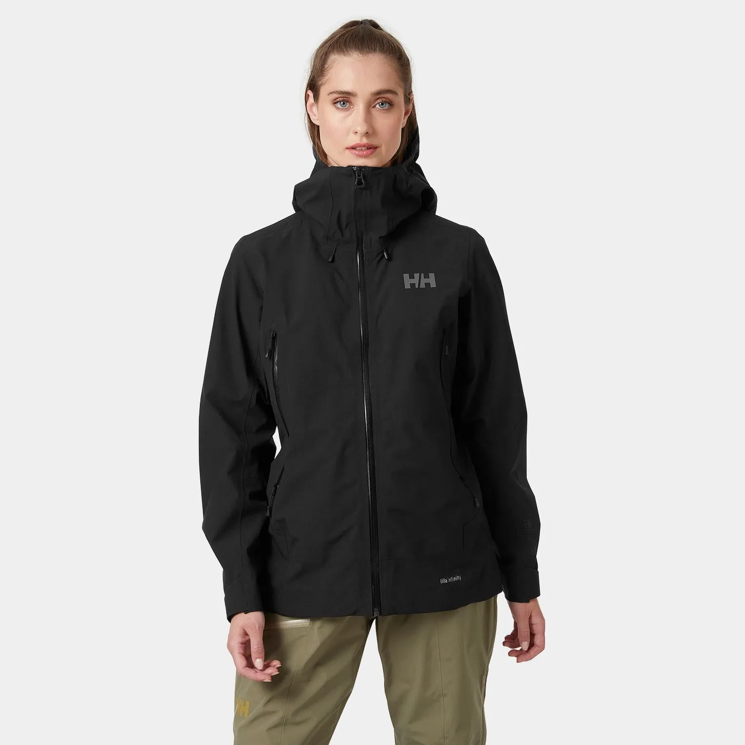 Women's Helly Hansen Verglas Infinity Windproof Waterproof Shell Jacket sold by Zulily product image thumbnail 3