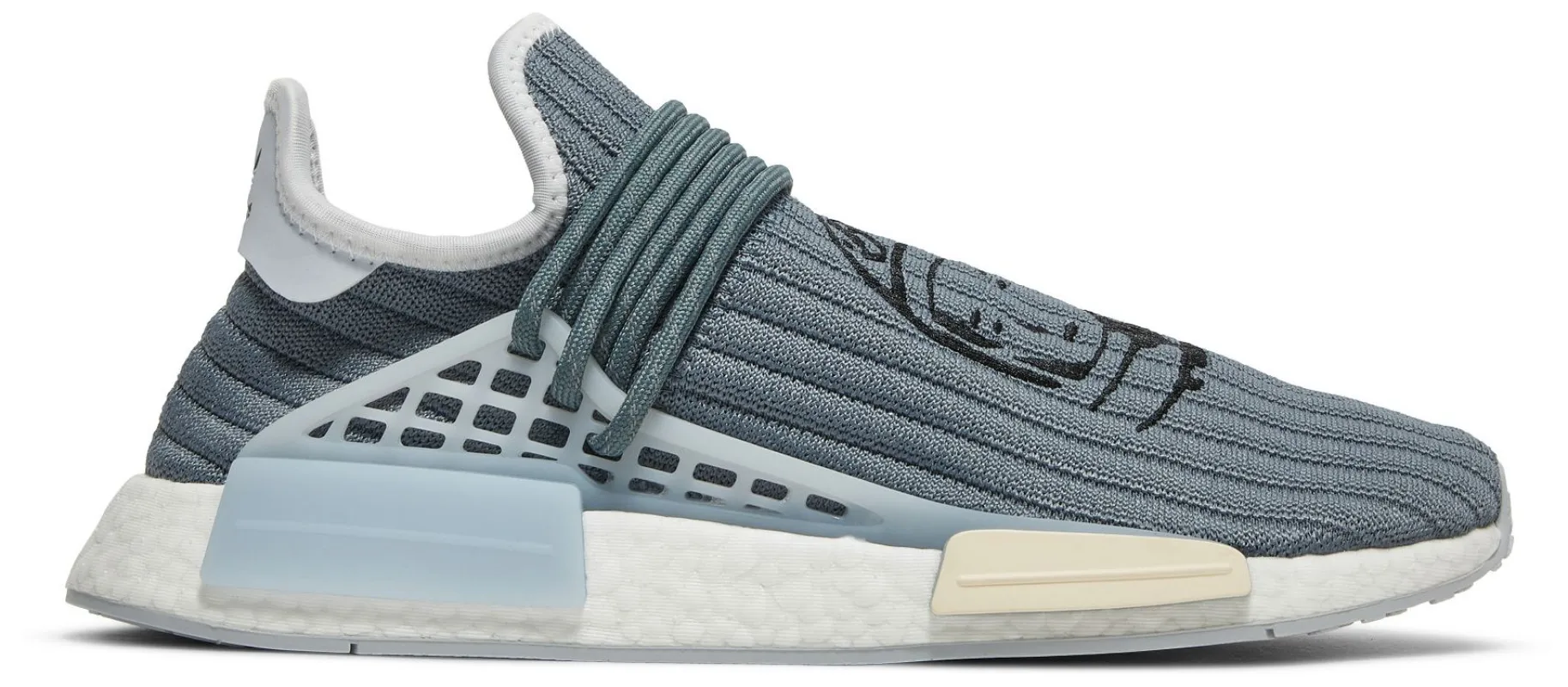 Men's adidas Nmd Hu 'Pharrell X Billionaire Boys Club Astronaut Blue' made by Adidas