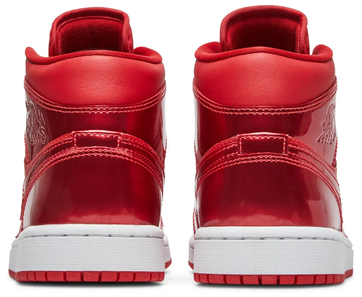 Women's Air Jordan Retro 1 Mid Se 'Pomegranate' sold by Zulily product image thumbnail 4