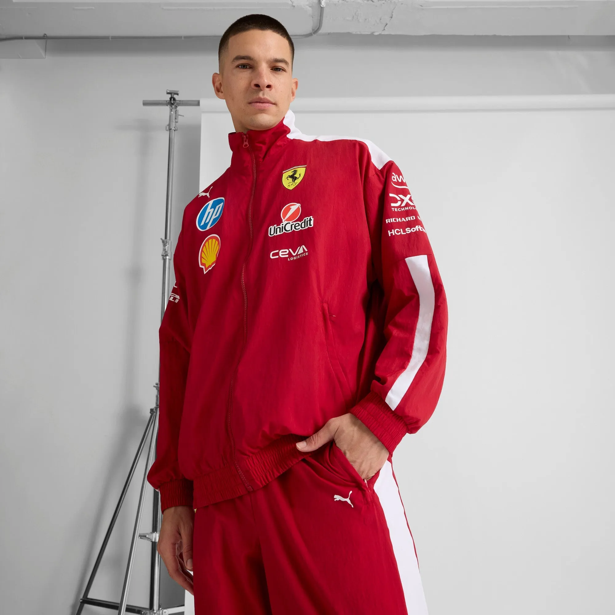Men's Puma Sf Scuderia Ferrari Drivers T7 Oversized Jacket sold by Zulily product image thumbnail 2