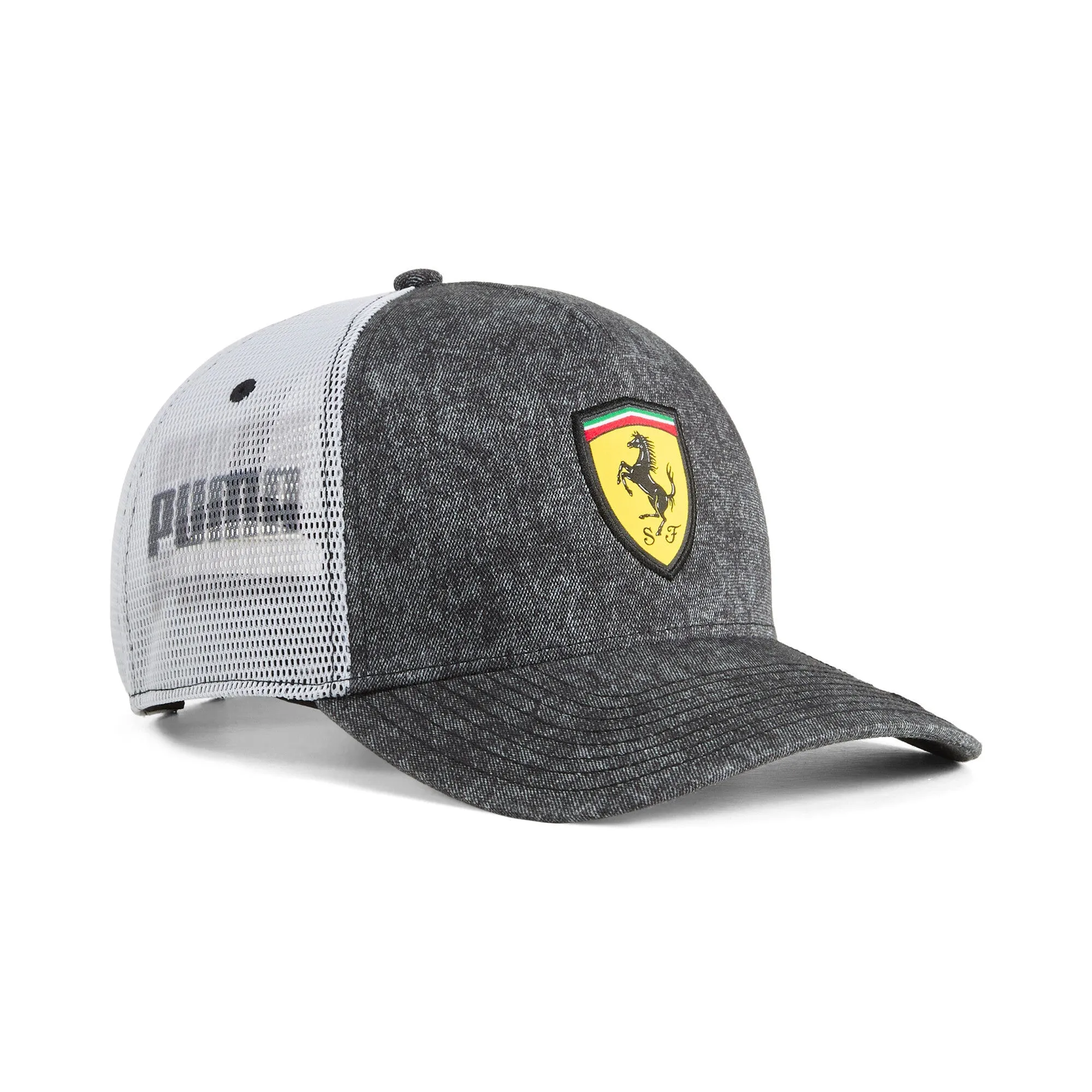 Men's Puma Ferrari Race Desert Sun Trucker Cap sold by Zulily