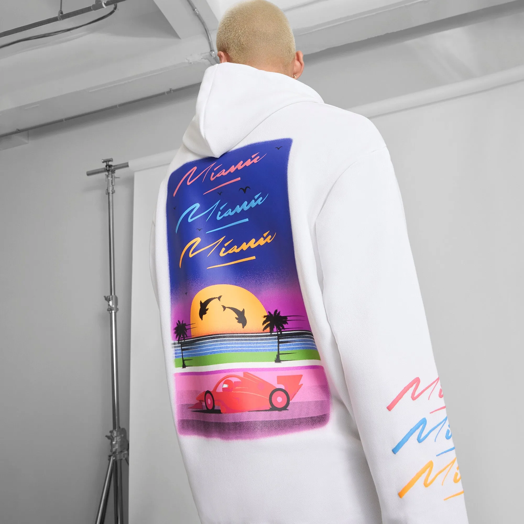 Men's Puma Ferrari Miami Graphic Hoodie sold by Zulily product image thumbnail 3