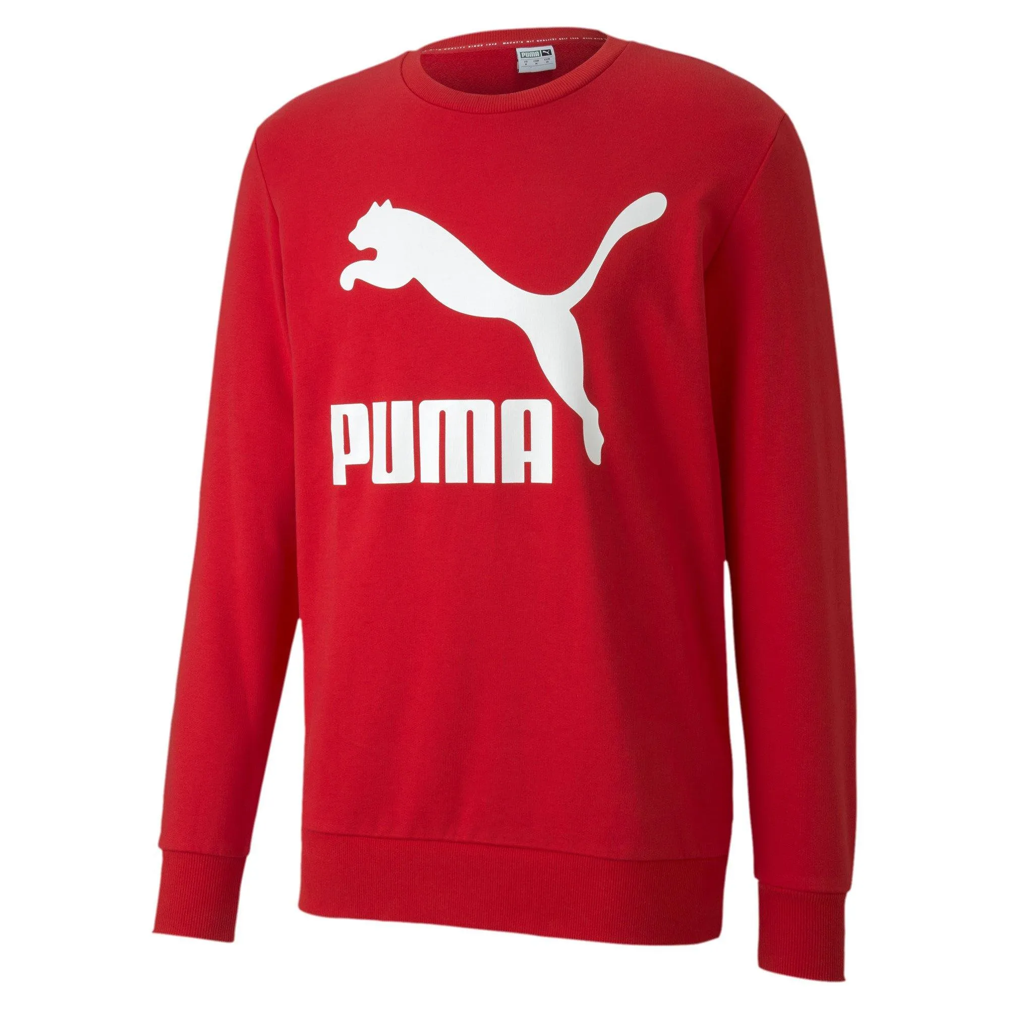 Men's Puma Classics Logo Crew Tr sold by Zulily product image thumbnail 4