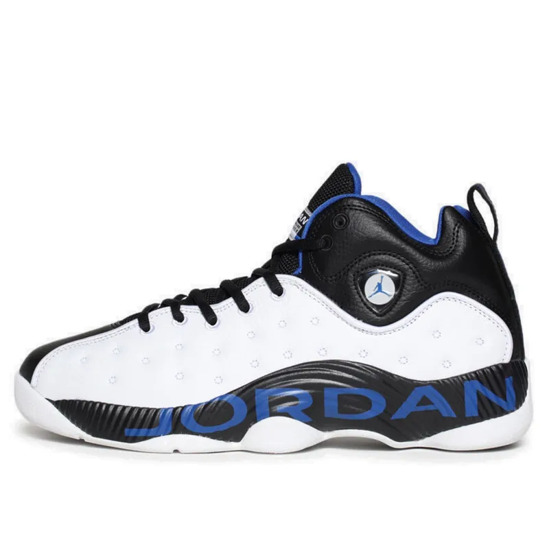 Men's Air Jordan Jumpman Team II 'White Black Game Royal' sold by Zulily