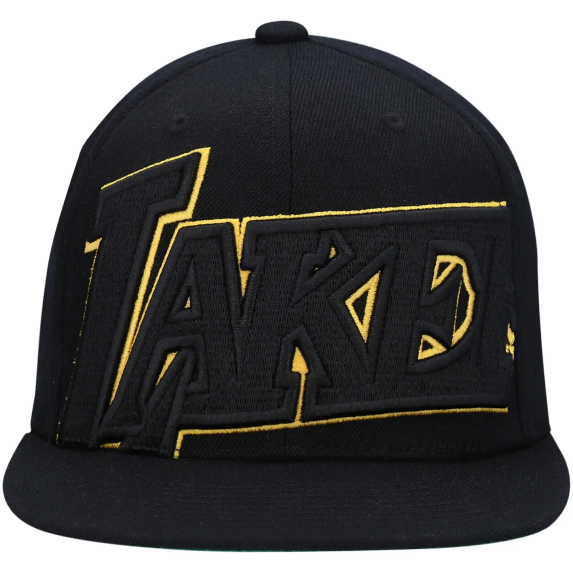 Men's Mitchell & Ness NBA Cropped Xl Snapback Lakers sold by Zulily product image thumbnail 2