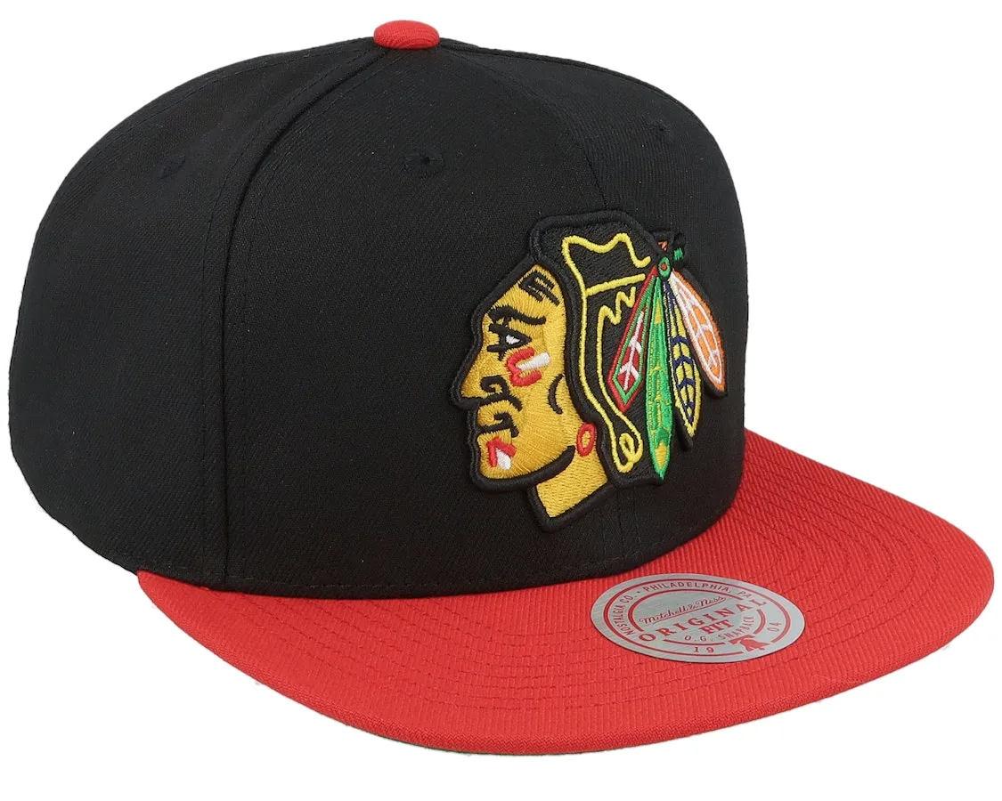 Men's Mitchell & Ness Nhl Team 2 Tone 2 Snapback Blackhawks sold by Zulily product image thumbnail 2