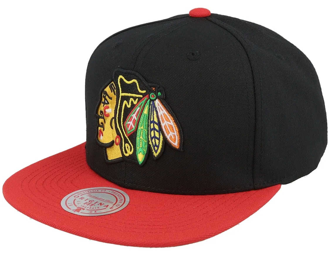 Men's Mitchell & Ness Nhl Team 2 Tone 2 Snapback Blackhawks sold by Zulily