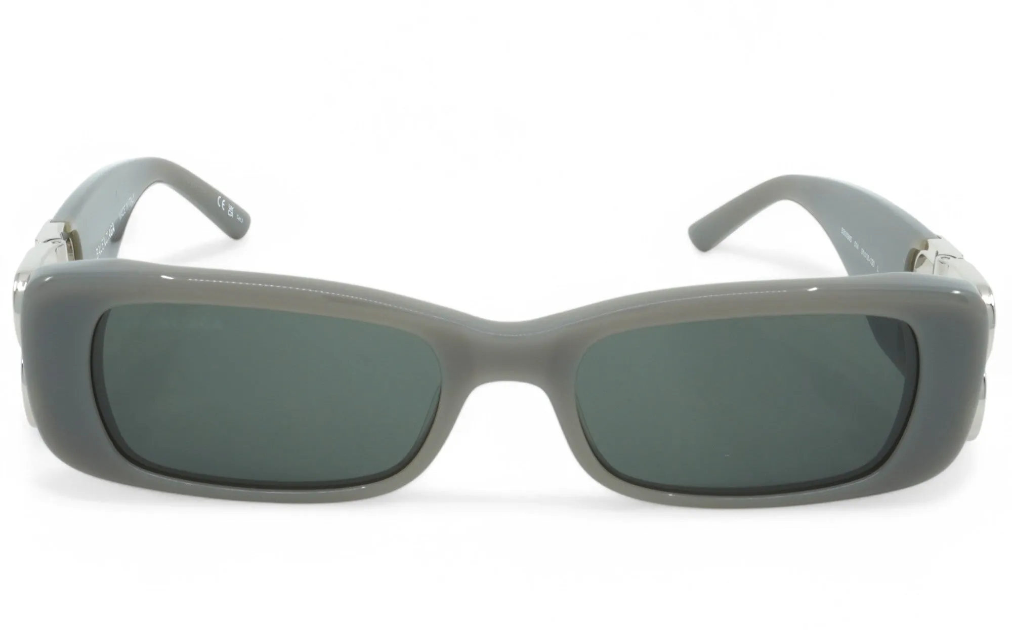 Women's Balenciaga Rectangular Sunglasses - Grey/Silver sold by Zulily product image thumbnail 3