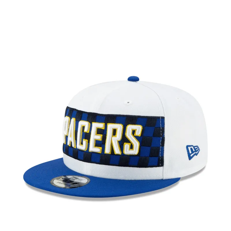 Men's New Era Indiana Pacers - White/Blue City Series 950 Snapback sold by Zulily