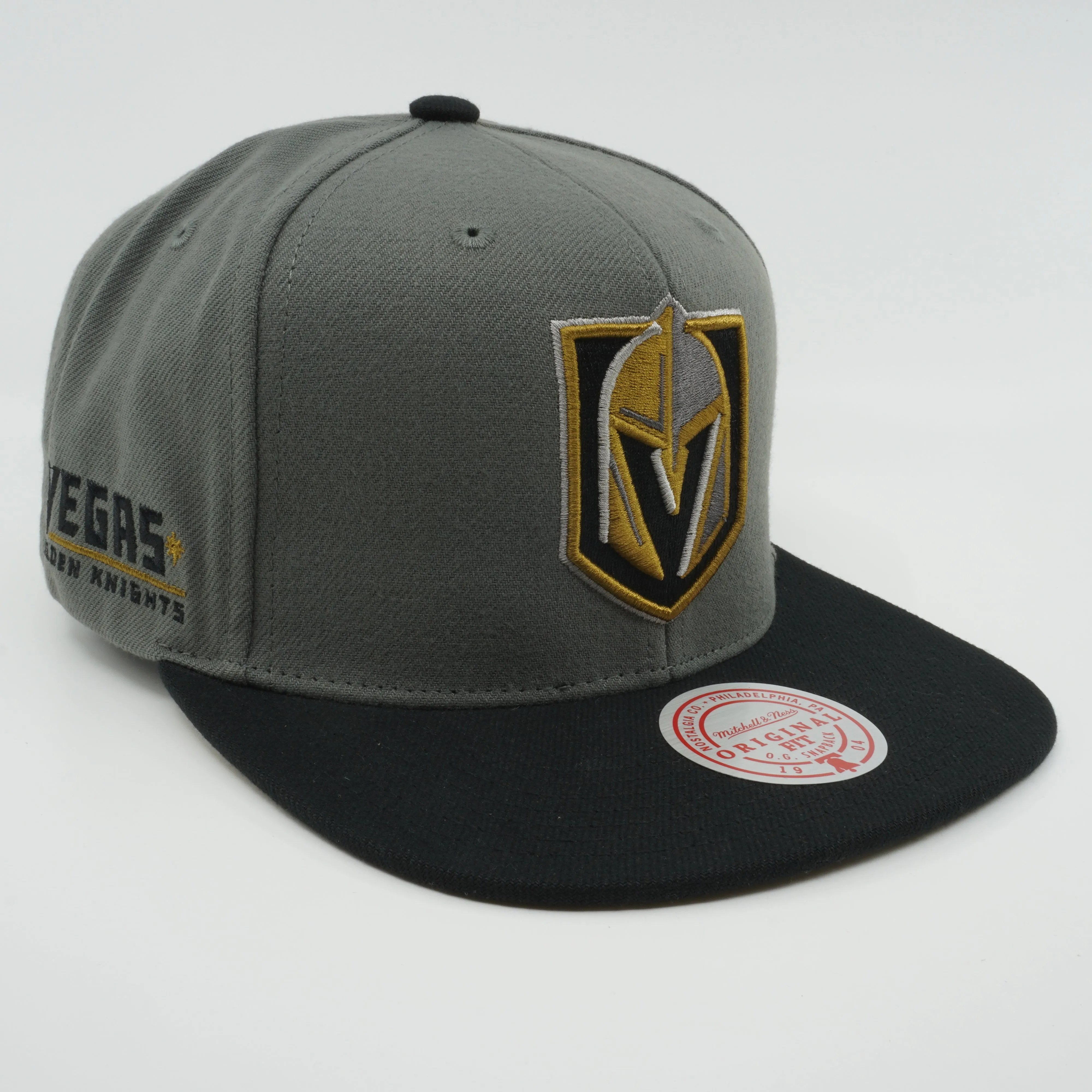 Men's Mitchell & Ness Nhl Storm Front Snapback Knights - Grey sold by Zulily product image thumbnail 3