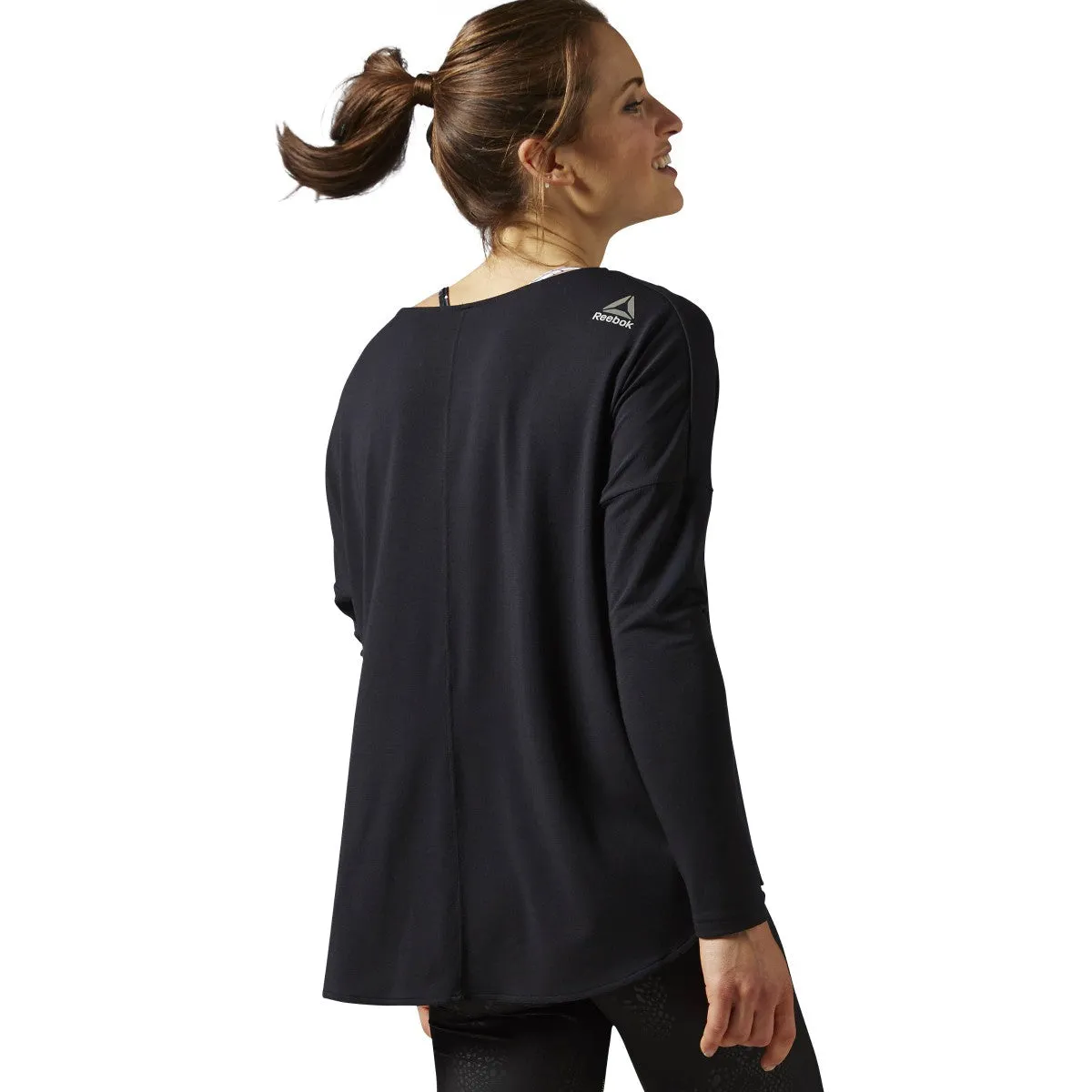 Women's Reebok Studio Lux Long Sleeve Tee sold by Zulily product image thumbnail 2