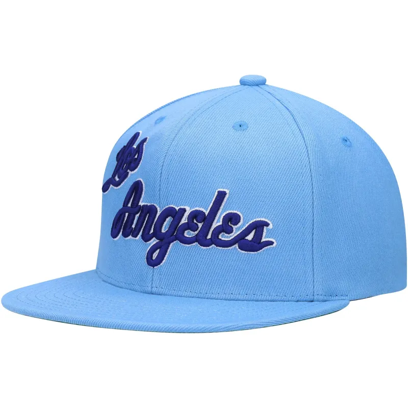 Men's Mitchell & Ness NBA Xl Wordmark Snapback Hwc Lakers sold by Zulily