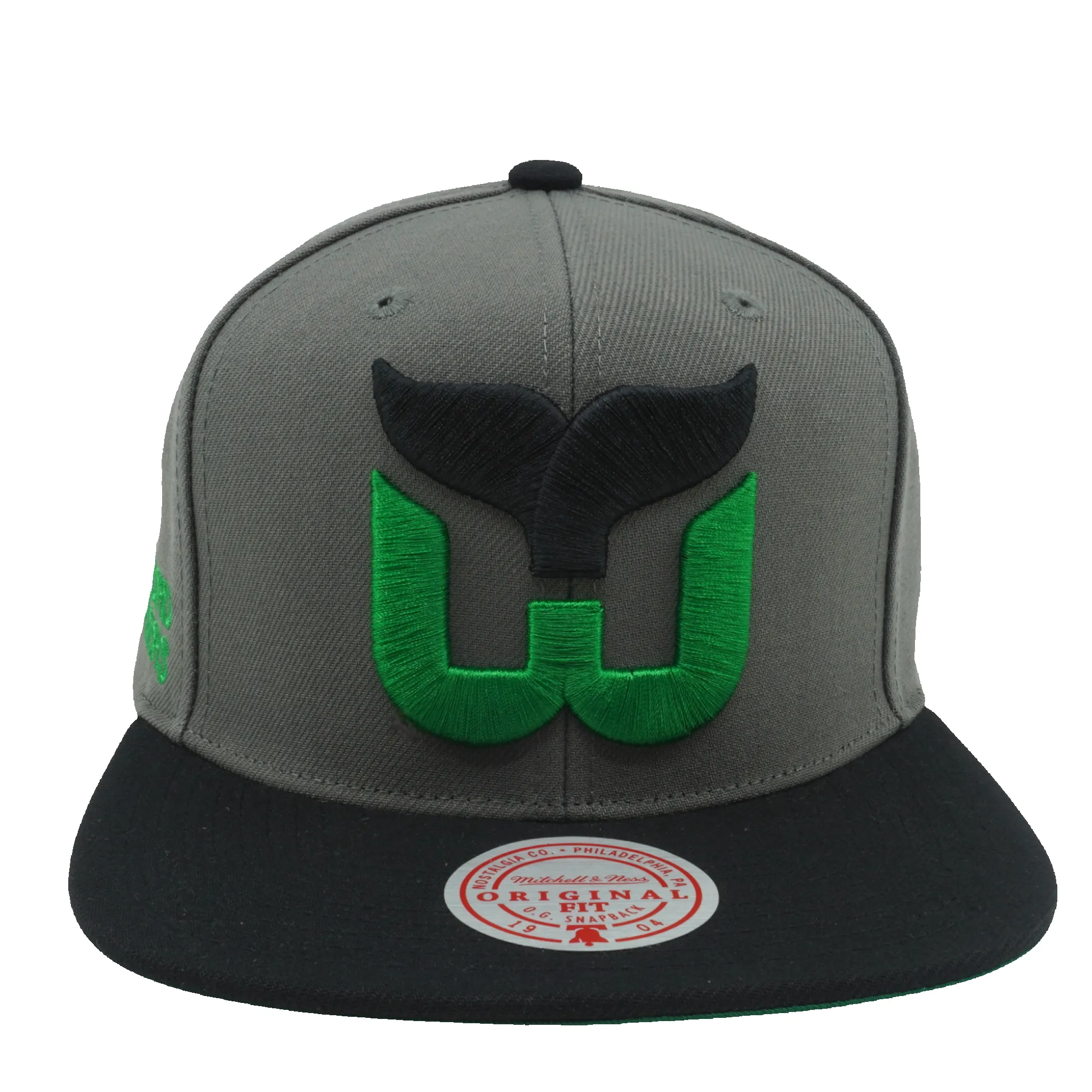 Men's Mitchell & Ness Nhl Storm Front Snapback Vntg Whalers - Grey sold by Zulily product image thumbnail 2