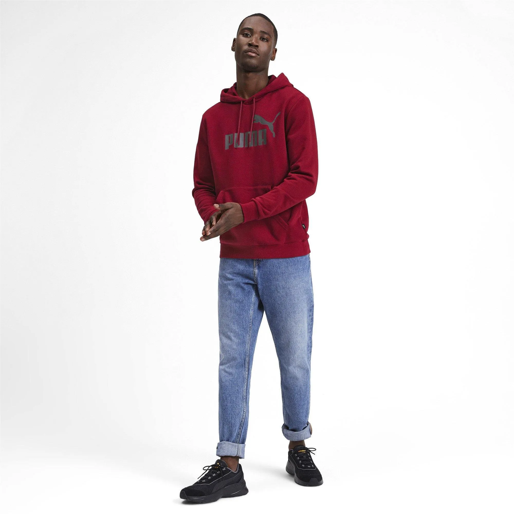 Men's Puma Essential Hoody Tr Big Logo sold by Zulily product image thumbnail 3