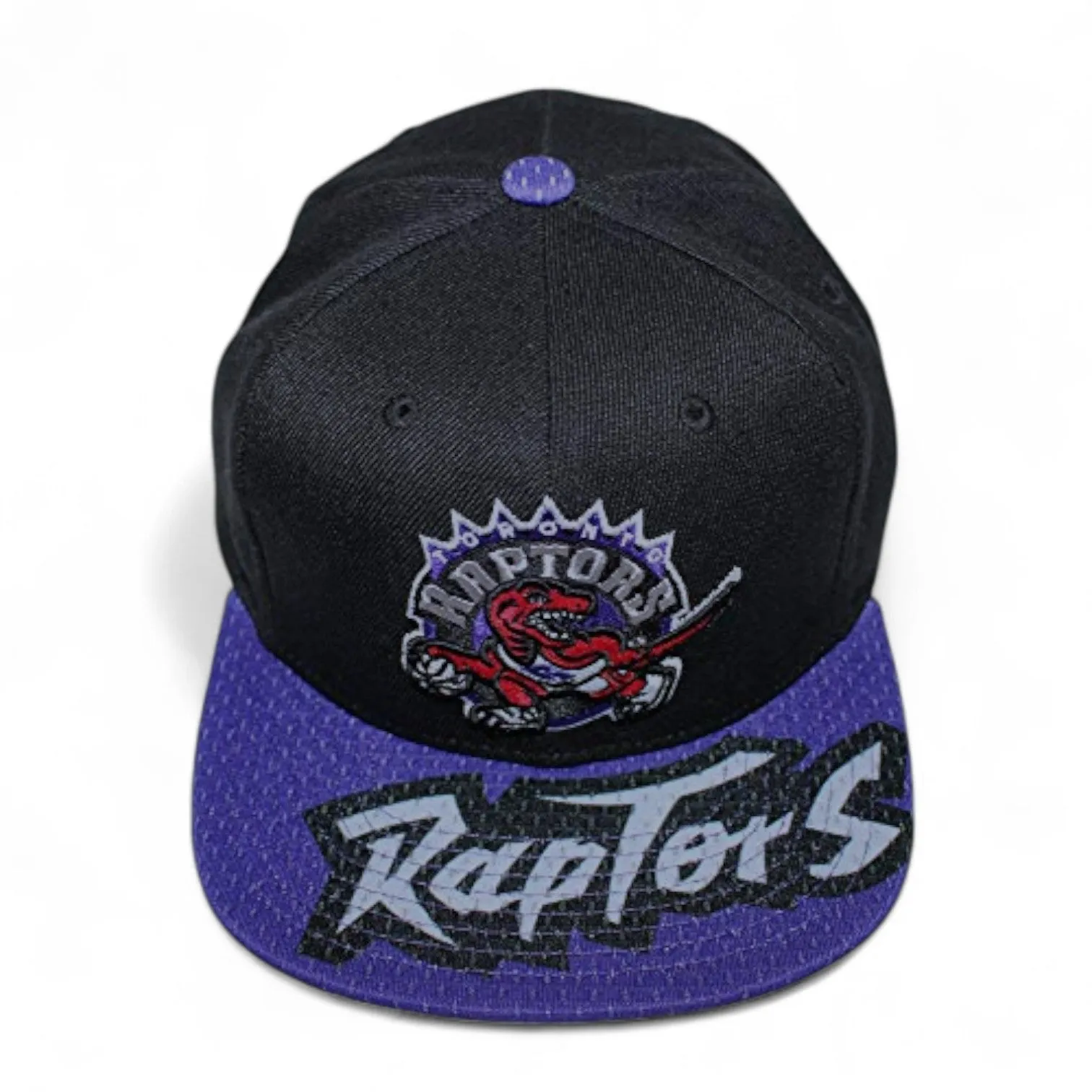 Men's Mitchell & Ness NBA Snapshot Snapback Hwc Raptors - Black-Purple sold by Zulily product image thumbnail 4