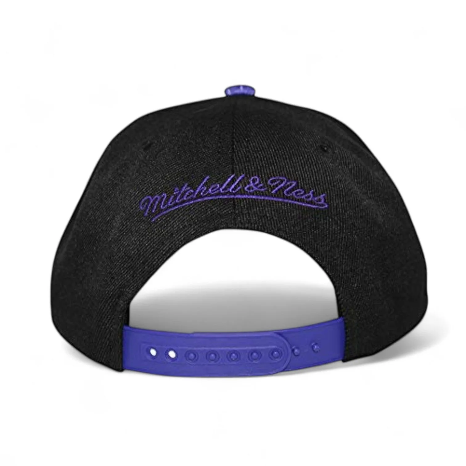 Men's Mitchell & Ness NBA Snapshot Snapback Hwc Raptors - Black-Purple sold by Zulily product image thumbnail 5