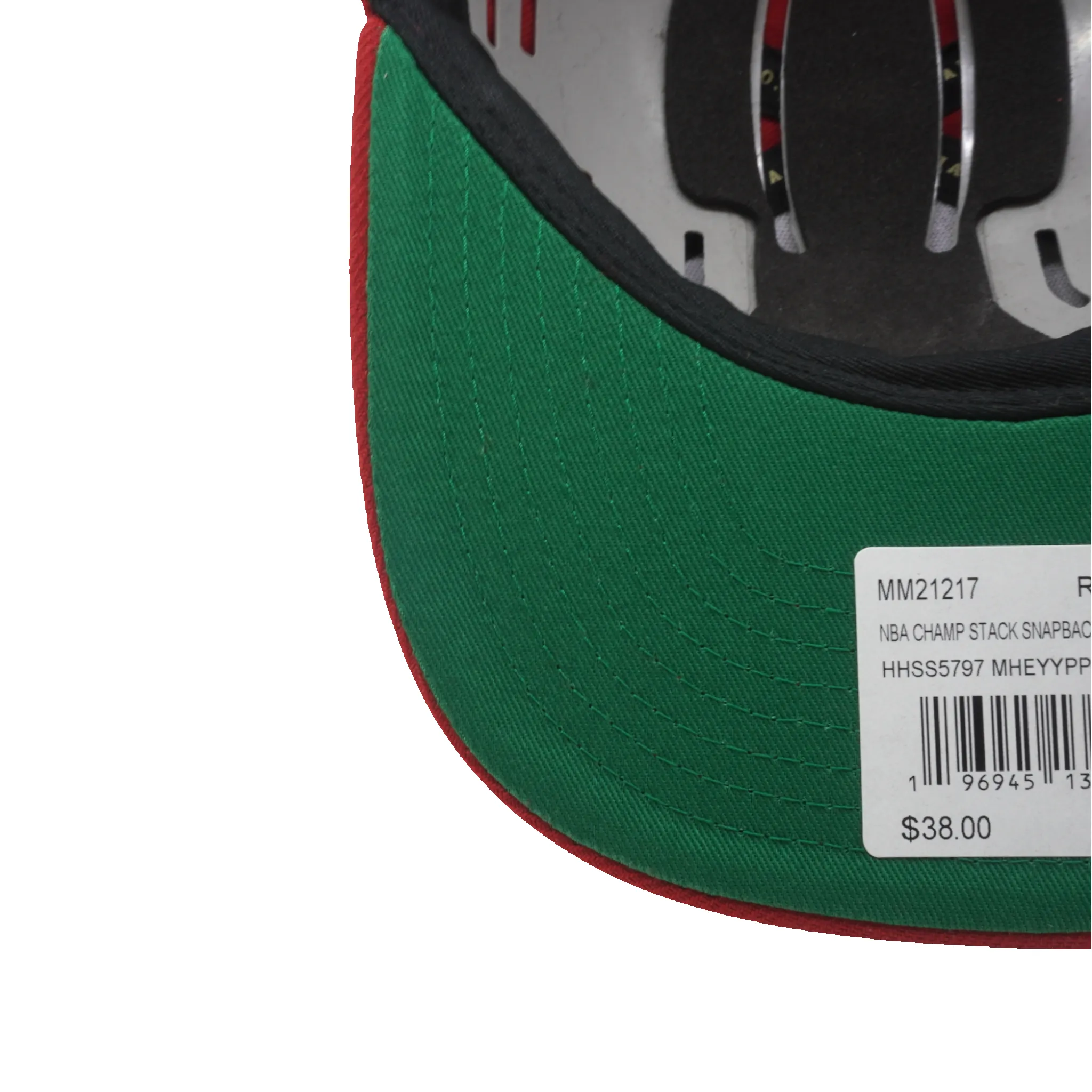 Men's Mitchell & Ness NBA Champ Stack Snapback Hwc Heat - Red sold by Zulily product image thumbnail 5