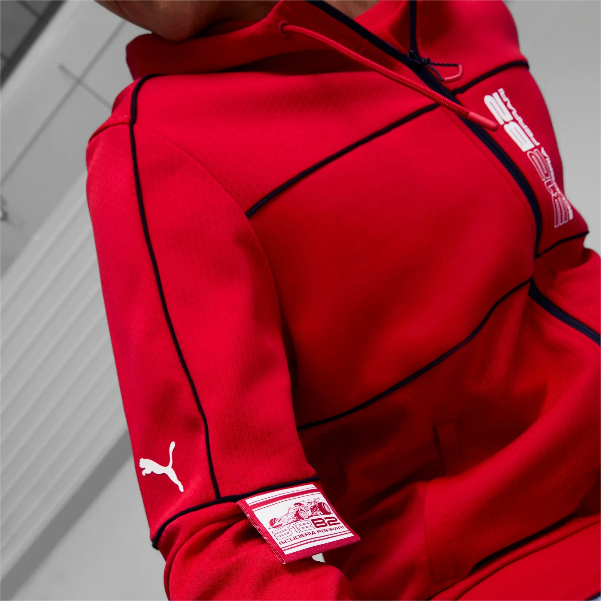 Men's Puma Ferrari Race Hooded Sweat Jacket sold by Zulily product image thumbnail 4