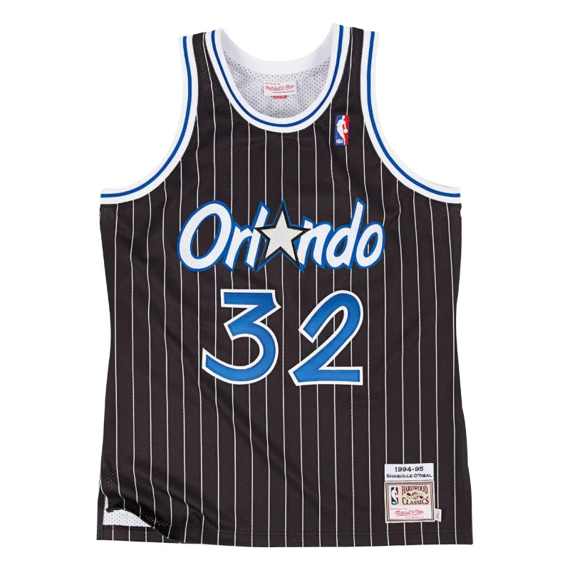Men's Mitchell & Ness NBA Authentic Jersey 1994 Orlando Magic Shaquille O'Neal sold by Zulily