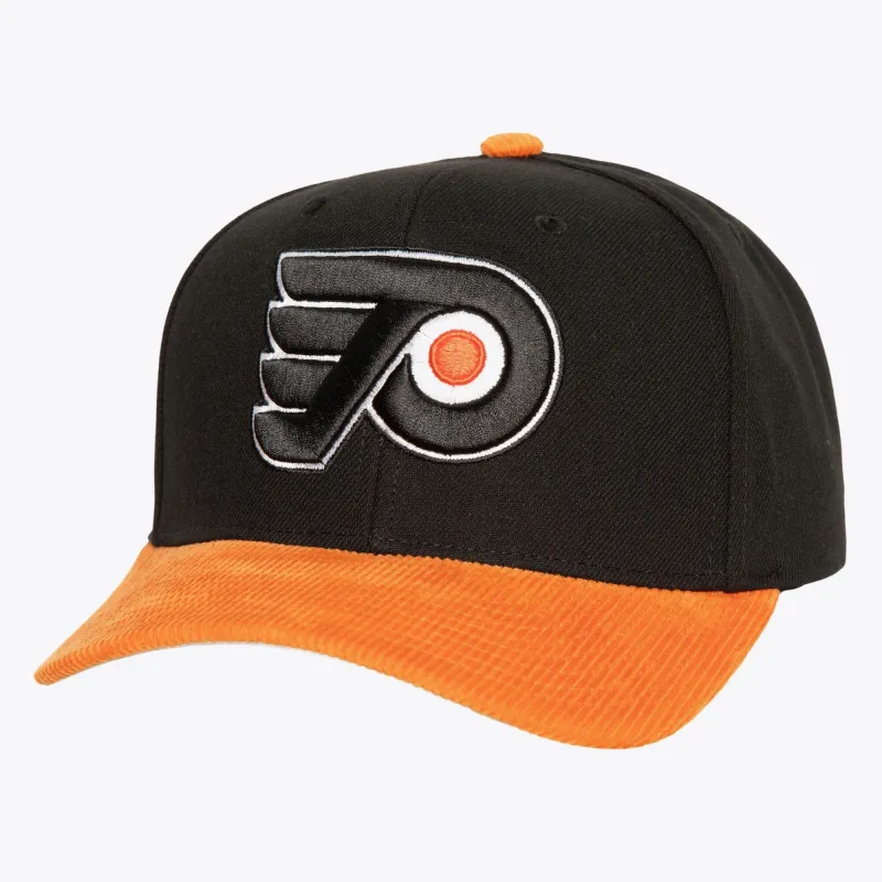 Men's Mitchell & Ness Nhl Cord Pro Snapback Flyers - Black made by Mitchell & Ness