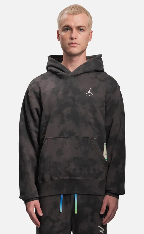 Men's Air Jordan X J Balvin Fleece Hoodie 'Flat Pewter' sold by Zulily