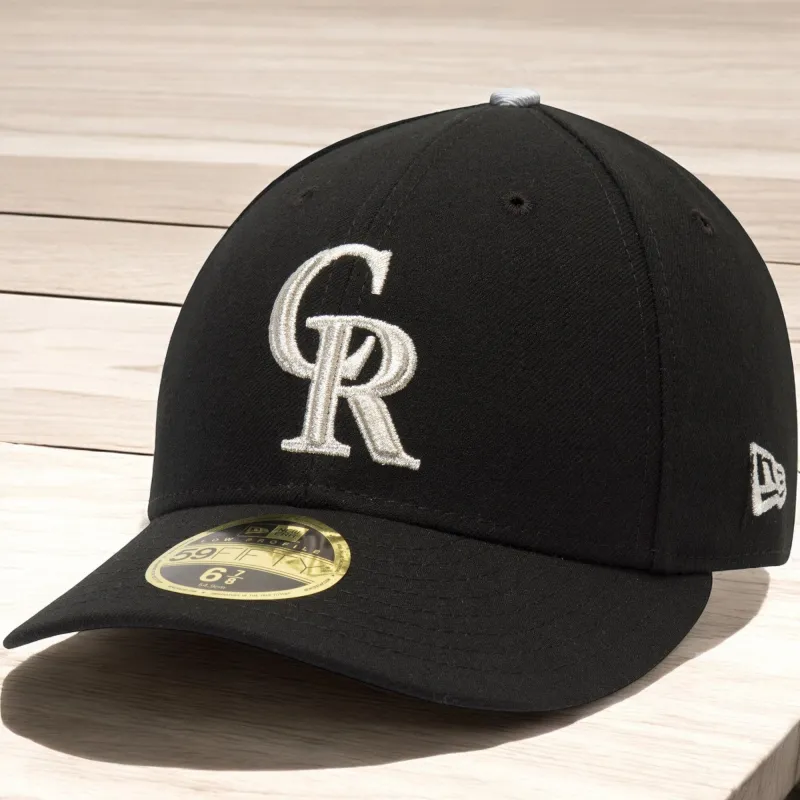 Men's New Era MLB Authentic Collection Low Pro 59Fifty Fitted Cap Colorado Rockies sold by Zulily