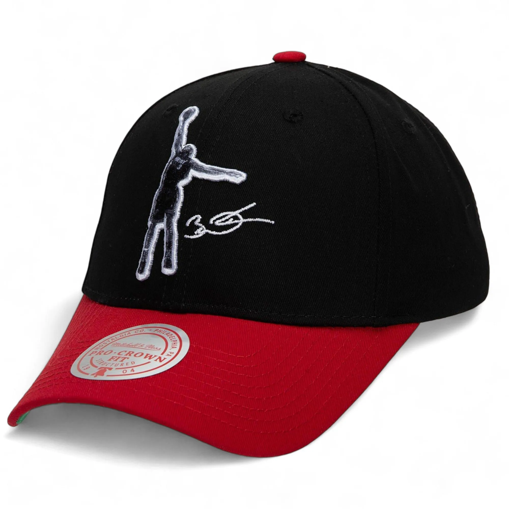 Men's Mitchell & Ness NBA Highlight Real Snapback Hwc Heat Dwyane Wade sold by Zulily
