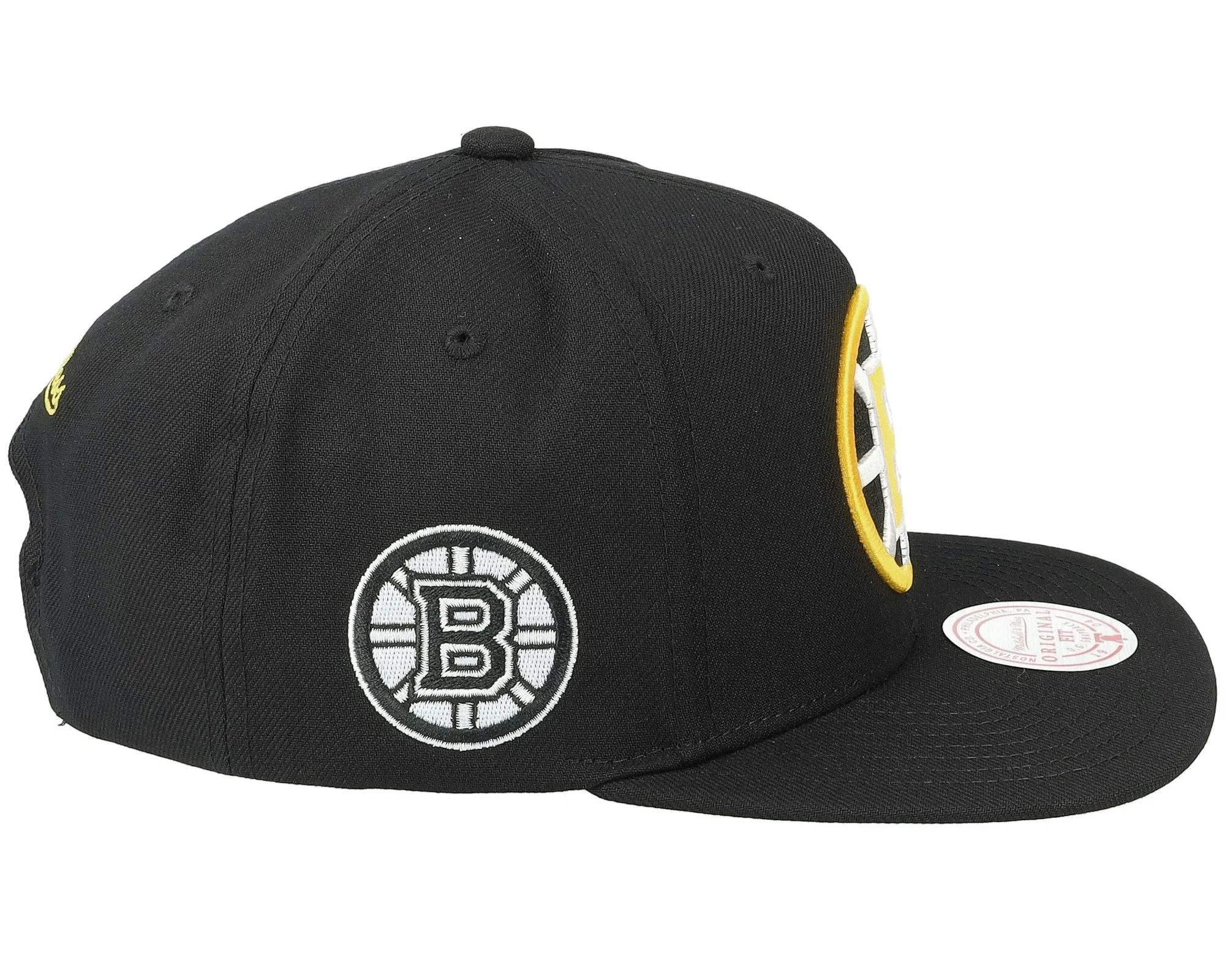 Men's Mitchell & Ness Nhl Alternate Flip Snapback Bruins - Black sold by Zulily product image thumbnail 4
