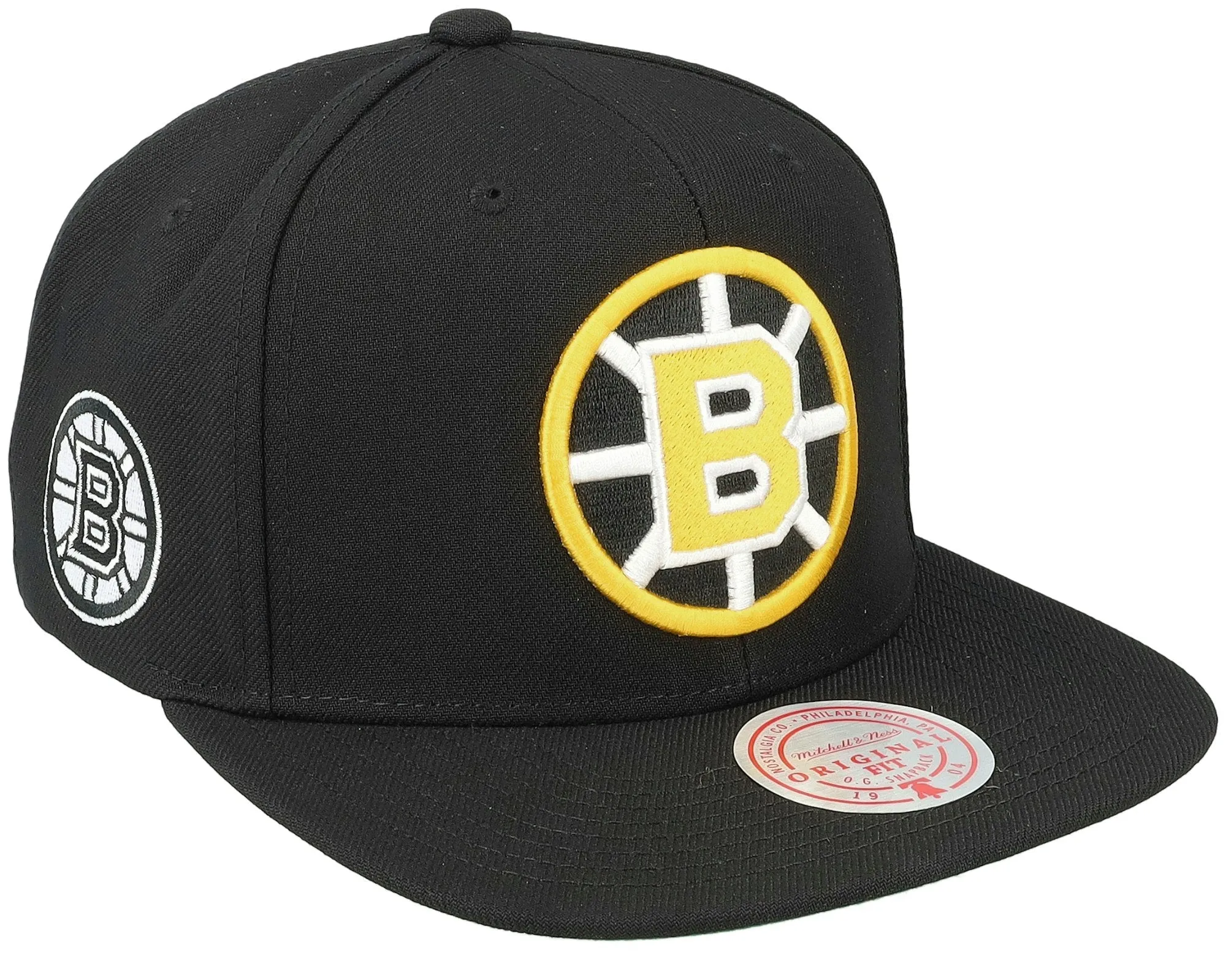 Men's Mitchell & Ness Nhl Alternate Flip Snapback Bruins - Black sold by Zulily product image thumbnail 2
