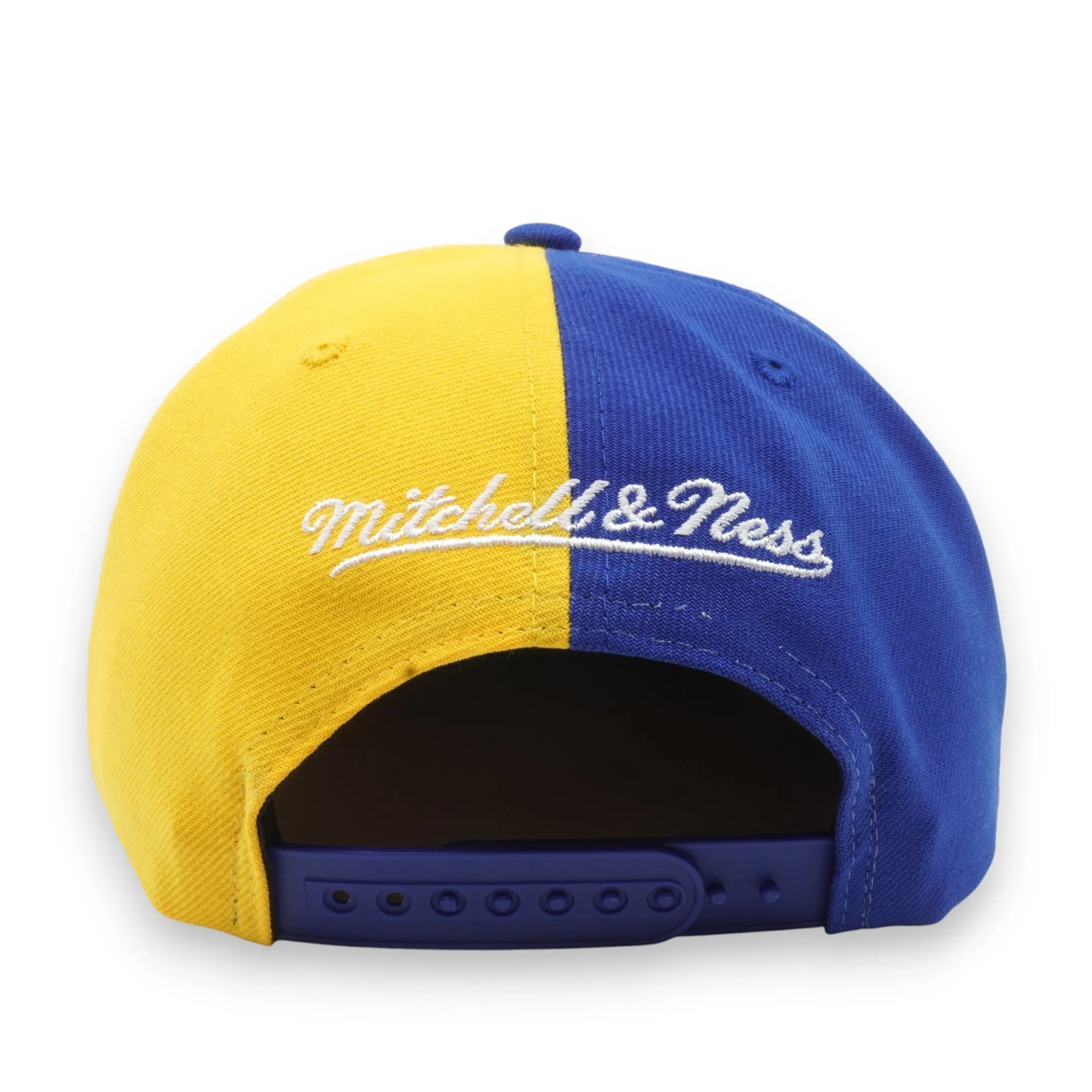 Men's Mitchell & Ness NBA Split Crown Snapback Warriors sold by Zulily product image thumbnail 4