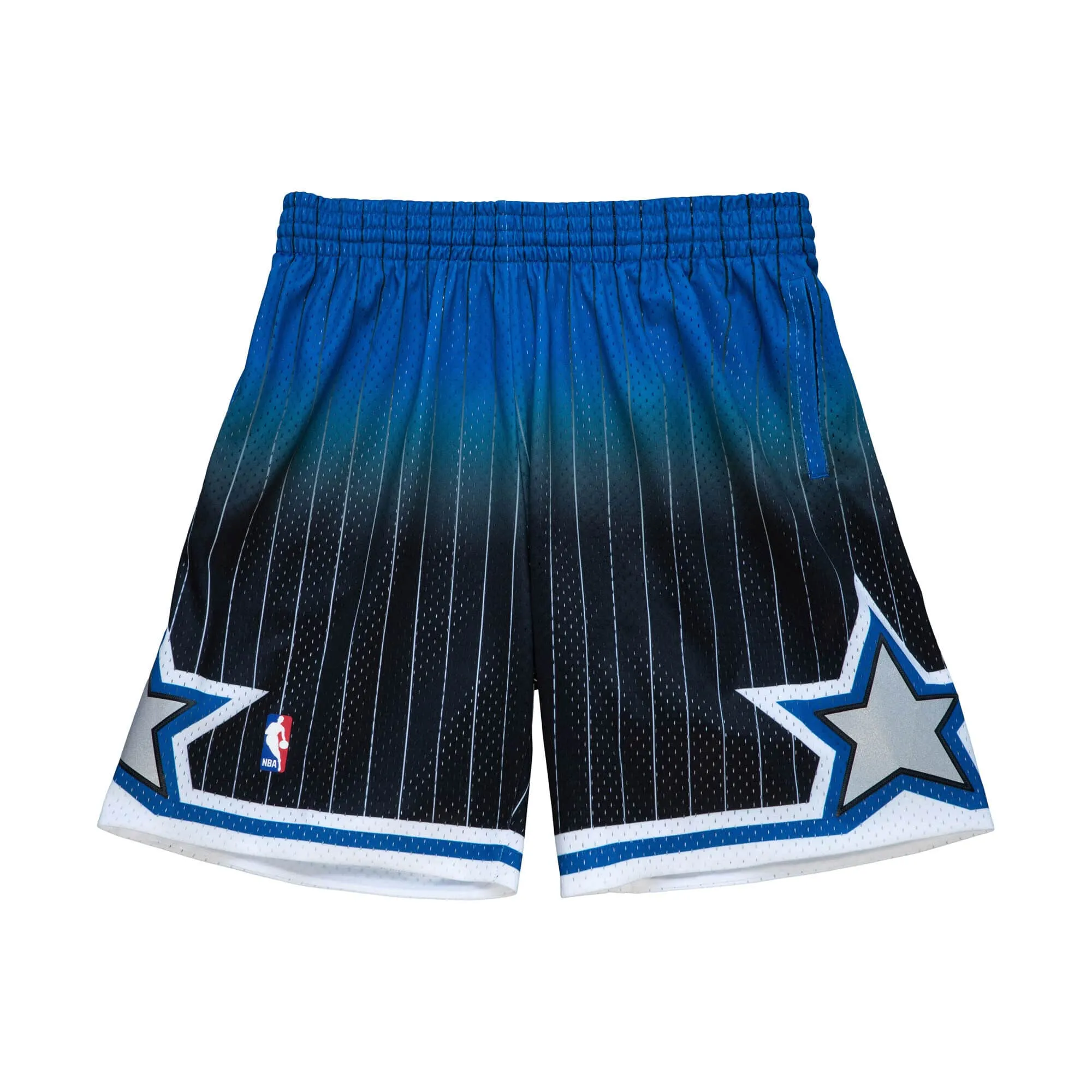 Mitchell & Ness NBA Fadeaway Swingman Shorts Orlando Magic 1994 sold by Zulily