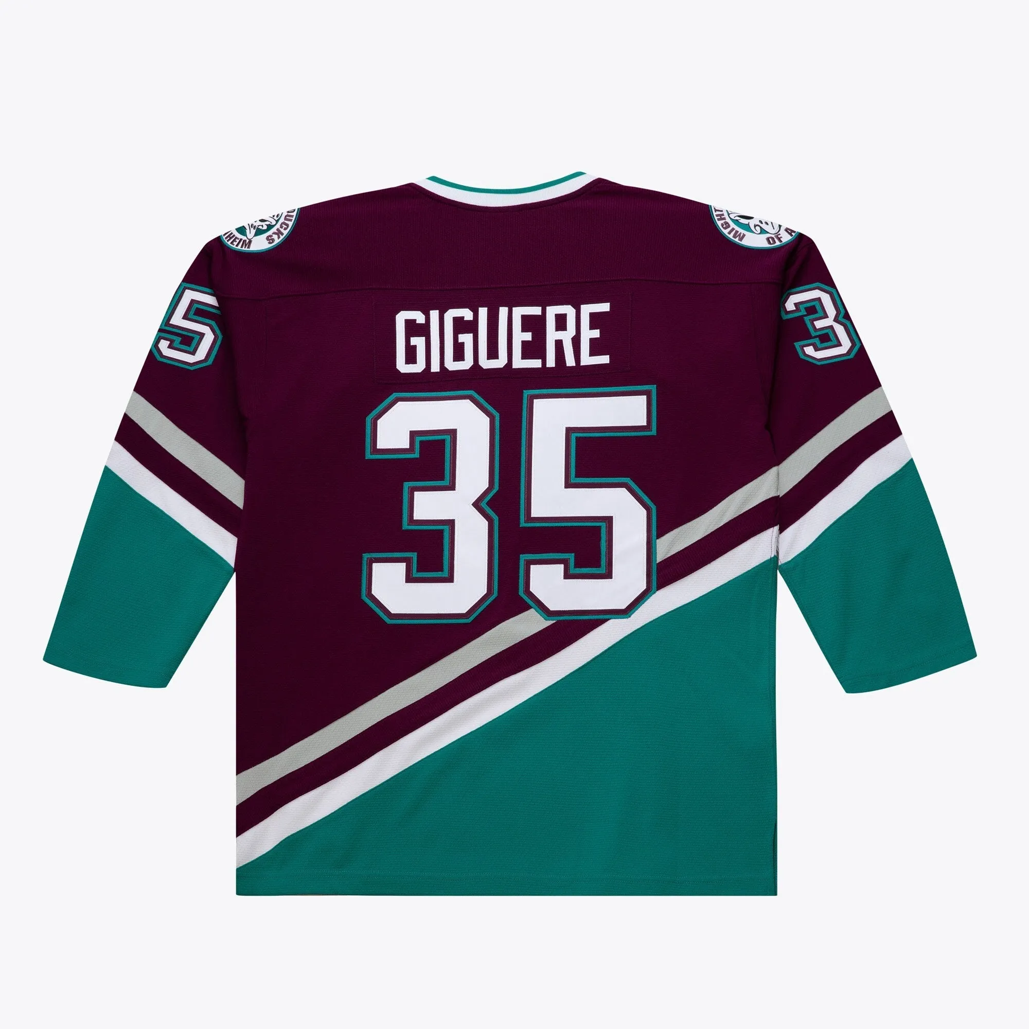Men's Mitchell & Ness Nhl Dark Jersey Ducks 2002 J-S Giguere sold by Zulily product image thumbnail 2