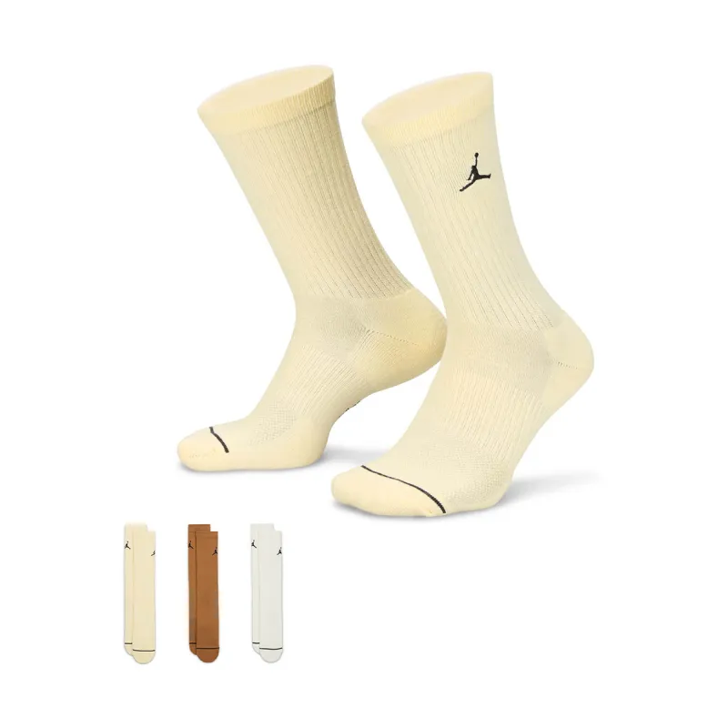 Men's Air Jordan Everyday Crew Socks (3 Pairs) Socks made by Jordan