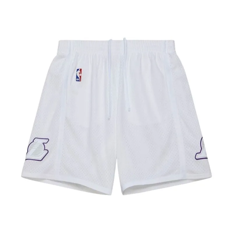 Men's Mitchell & Ness Day Shorts Lakers 2012 sold by Zulily