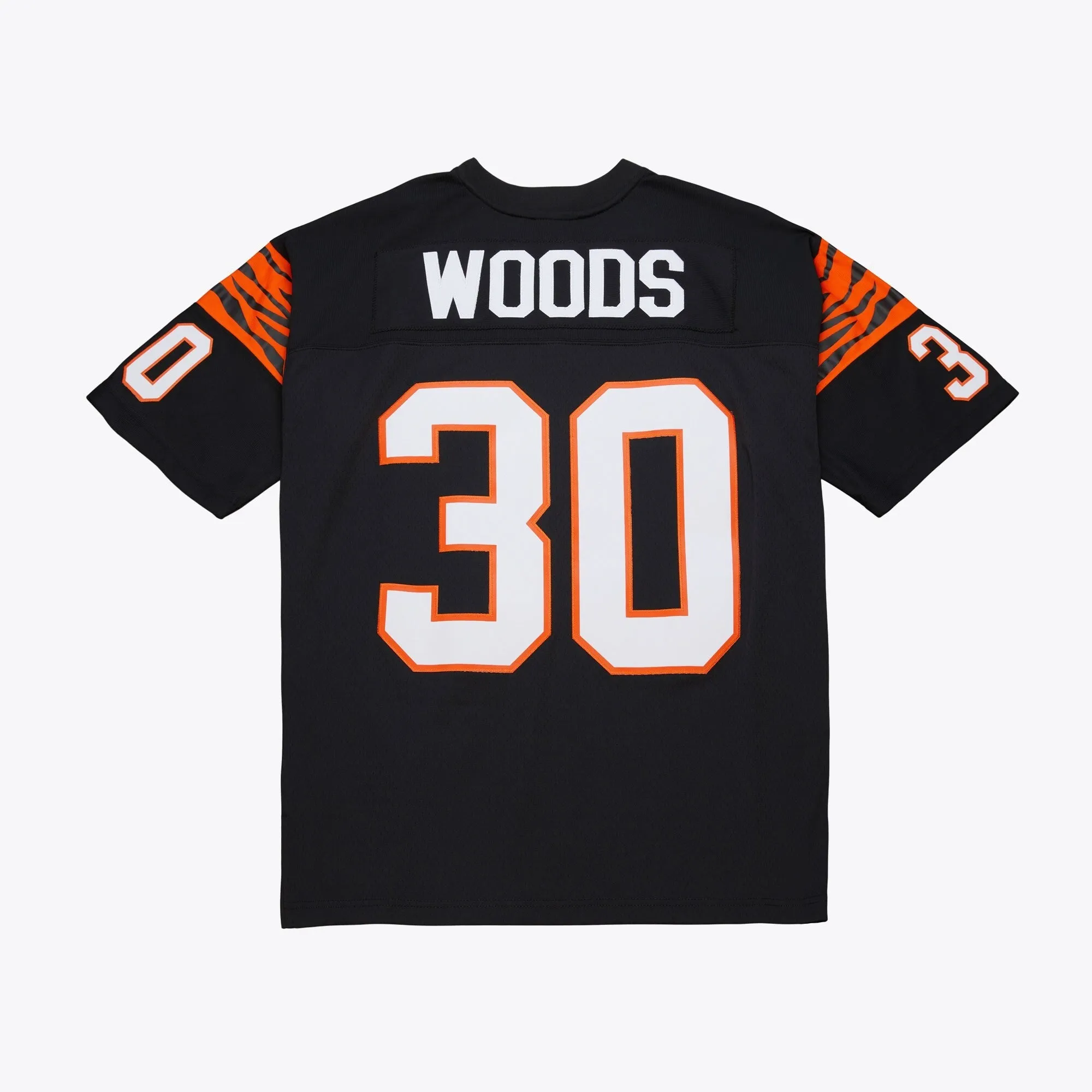 Men's Mitchell & Ness NFL Black Jersey Bengals 1988 Ickey Woods sold by Zulily
