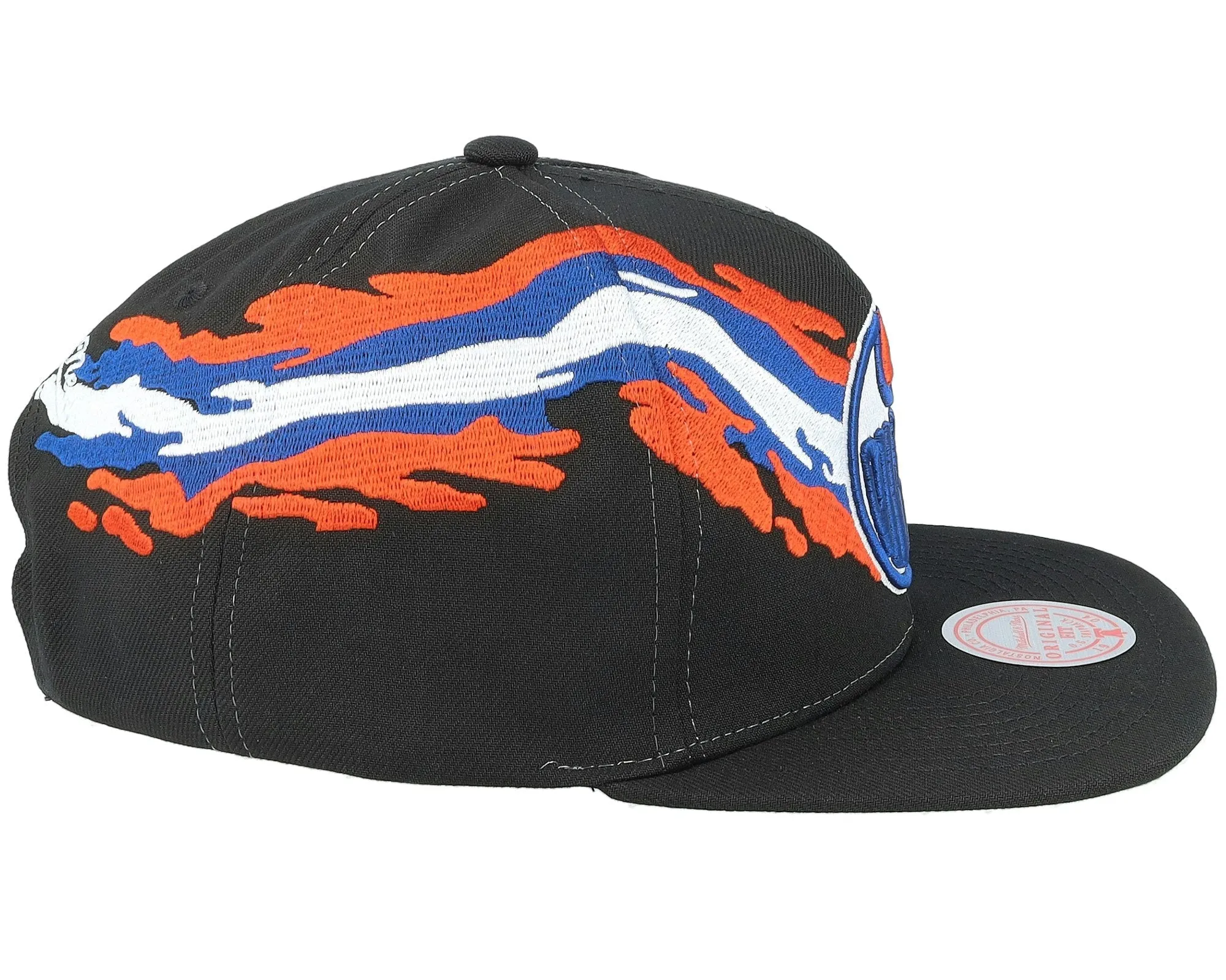 Men's Mitchell & Ness Nhl Vintage Paintbrush Snapback Oilers - Black sold by Zulily product image thumbnail 4