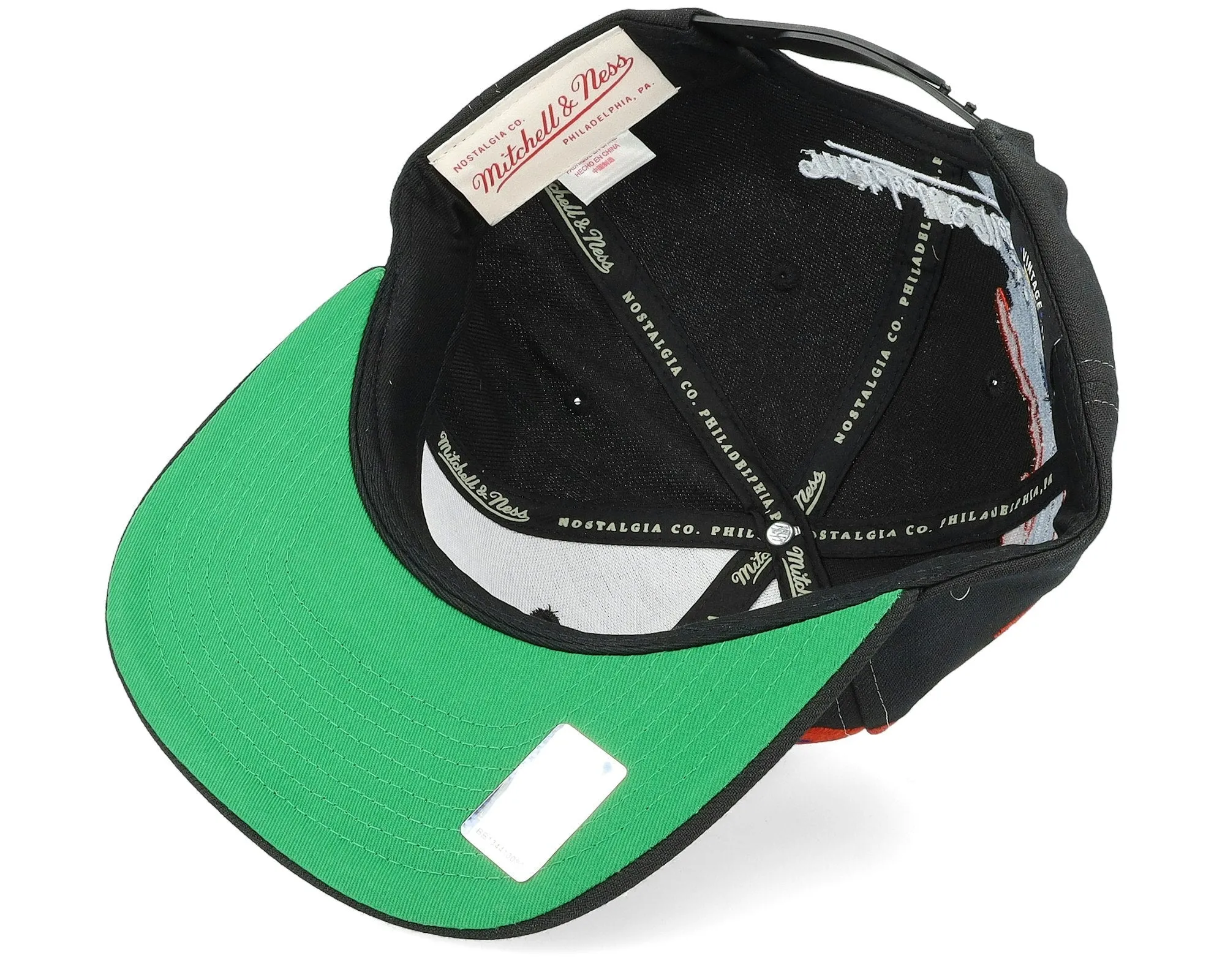 Men's Mitchell & Ness Nhl Vintage Paintbrush Snapback Oilers - Black sold by Zulily product image thumbnail 5