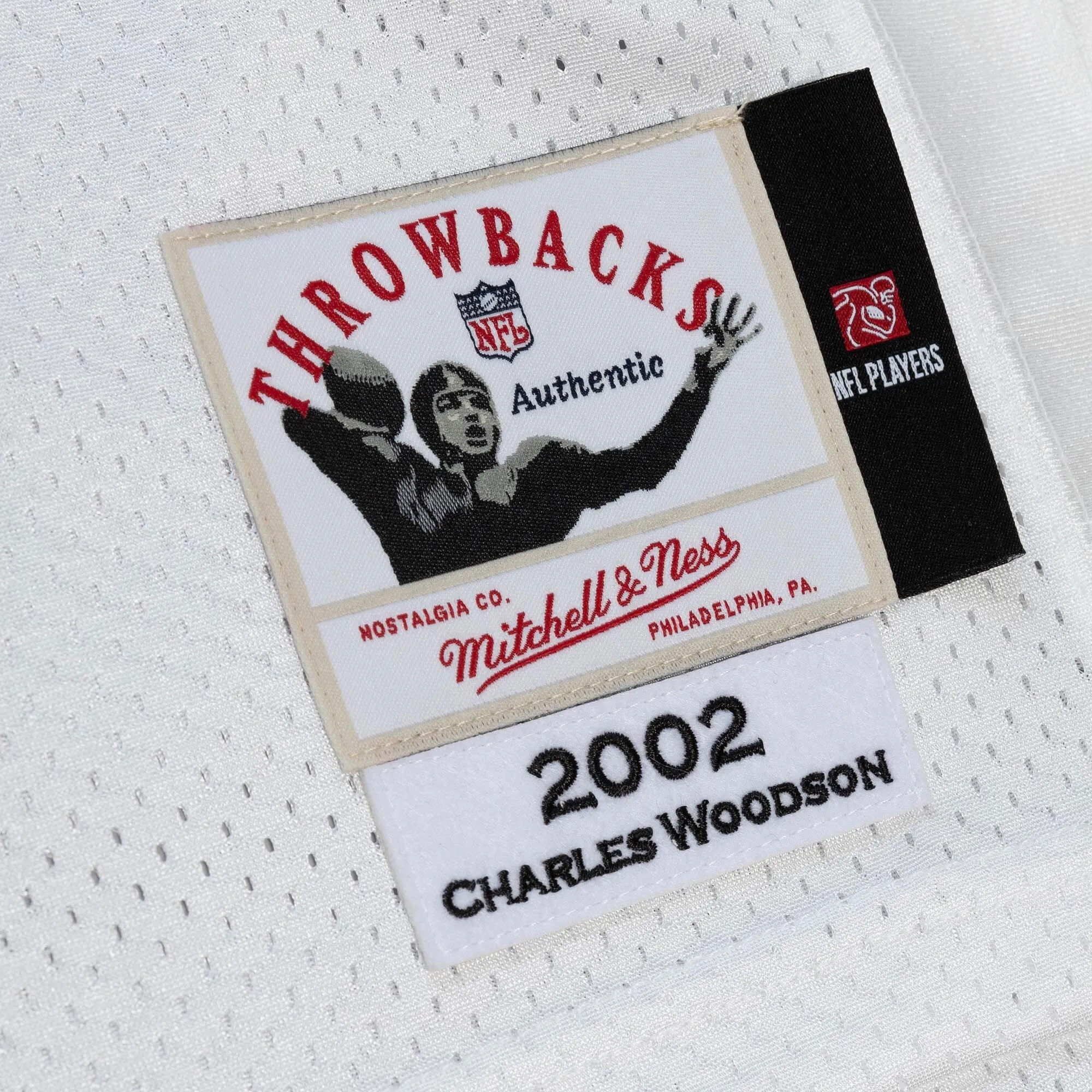 Men's Mitchell & Ness NFL Super Bowl Jersey Raiders 2002 Charles Woodson sold by Zulily product image thumbnail 5