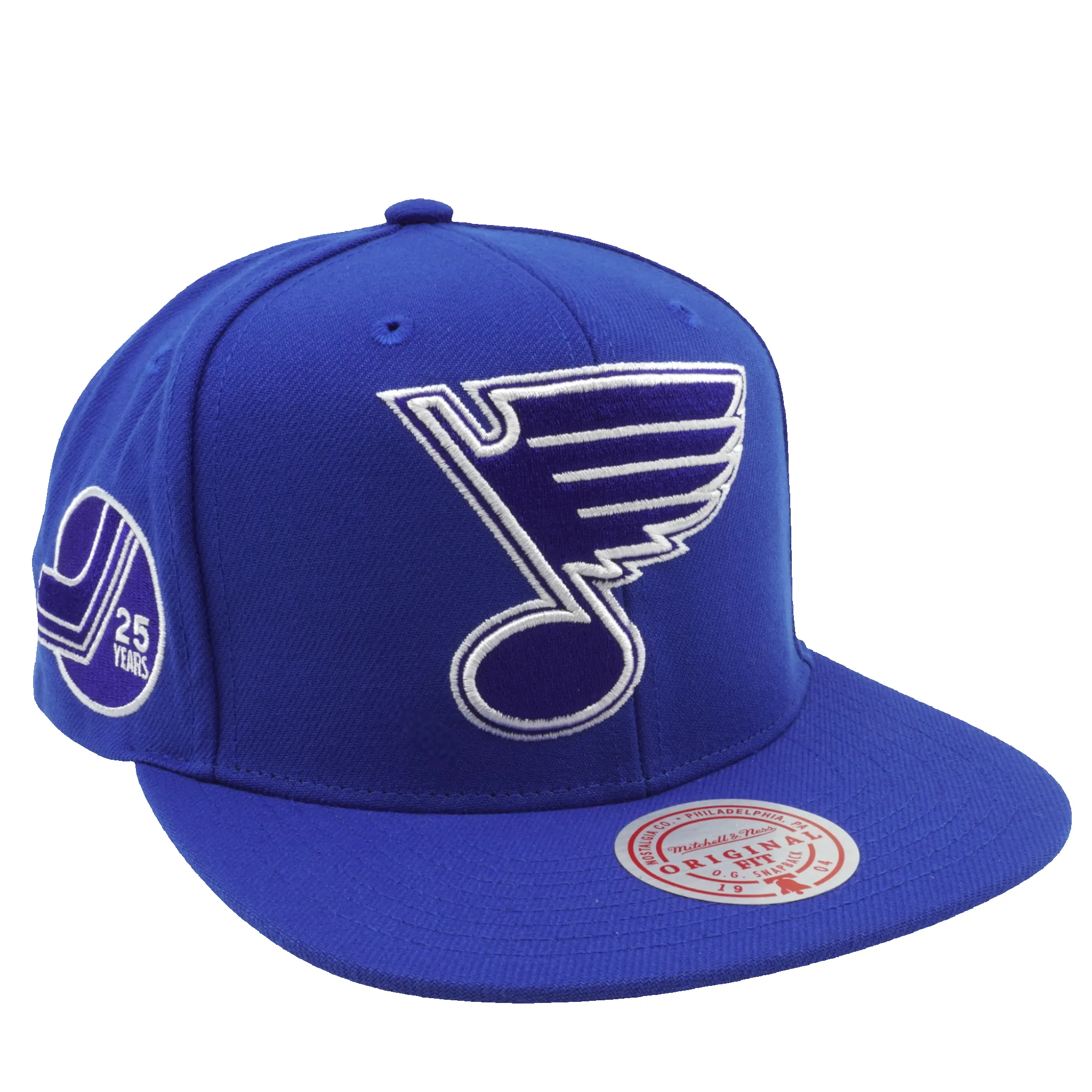 Men's Mitchell & Ness Nhl Back To Basics Snapback Blues - Blue sold by Zulily product image thumbnail 3