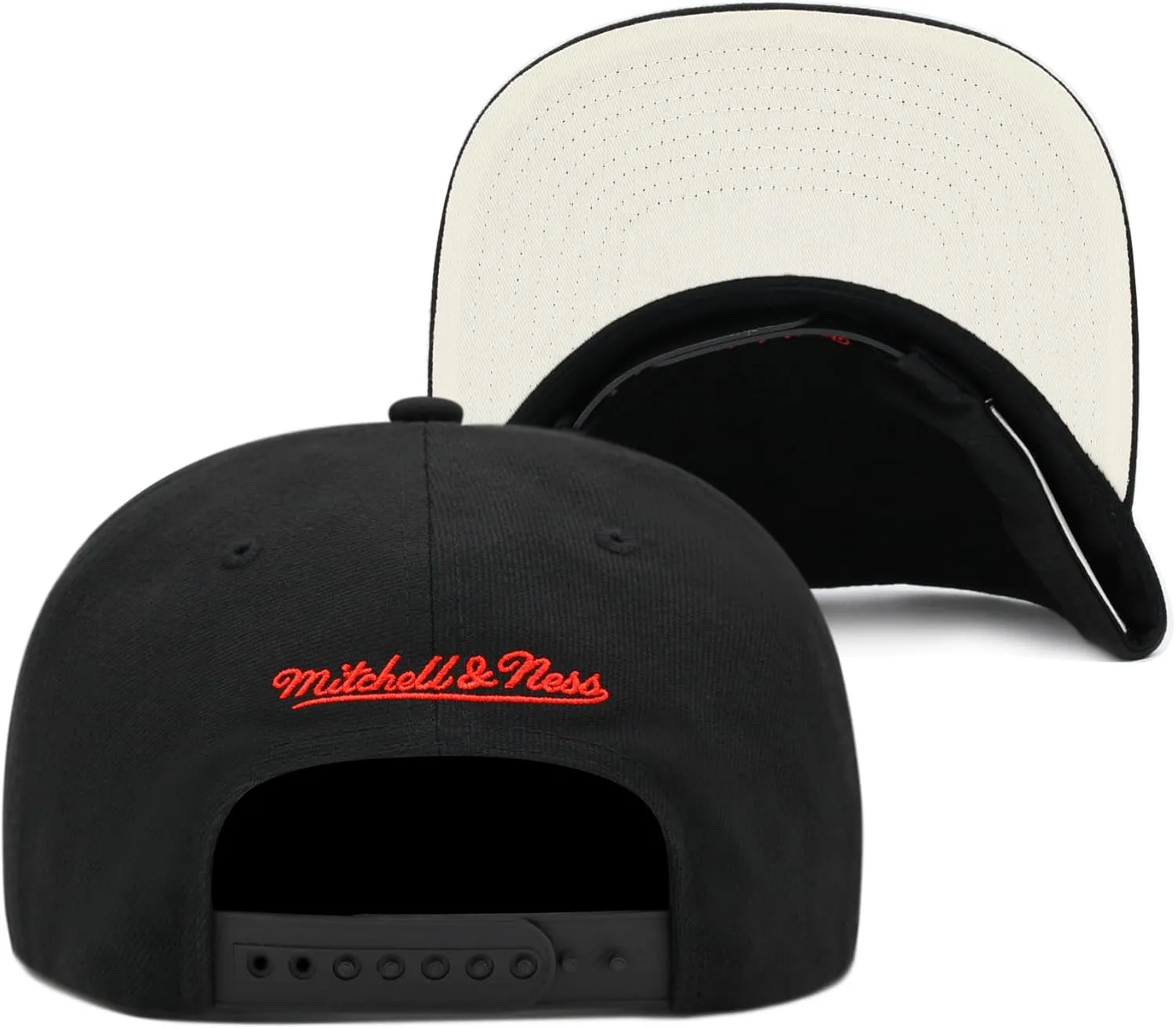 Men's Mitchell & Ness MLB Team Classic Snapback Coop Red Sox - Black sold by Zulily product image thumbnail 3