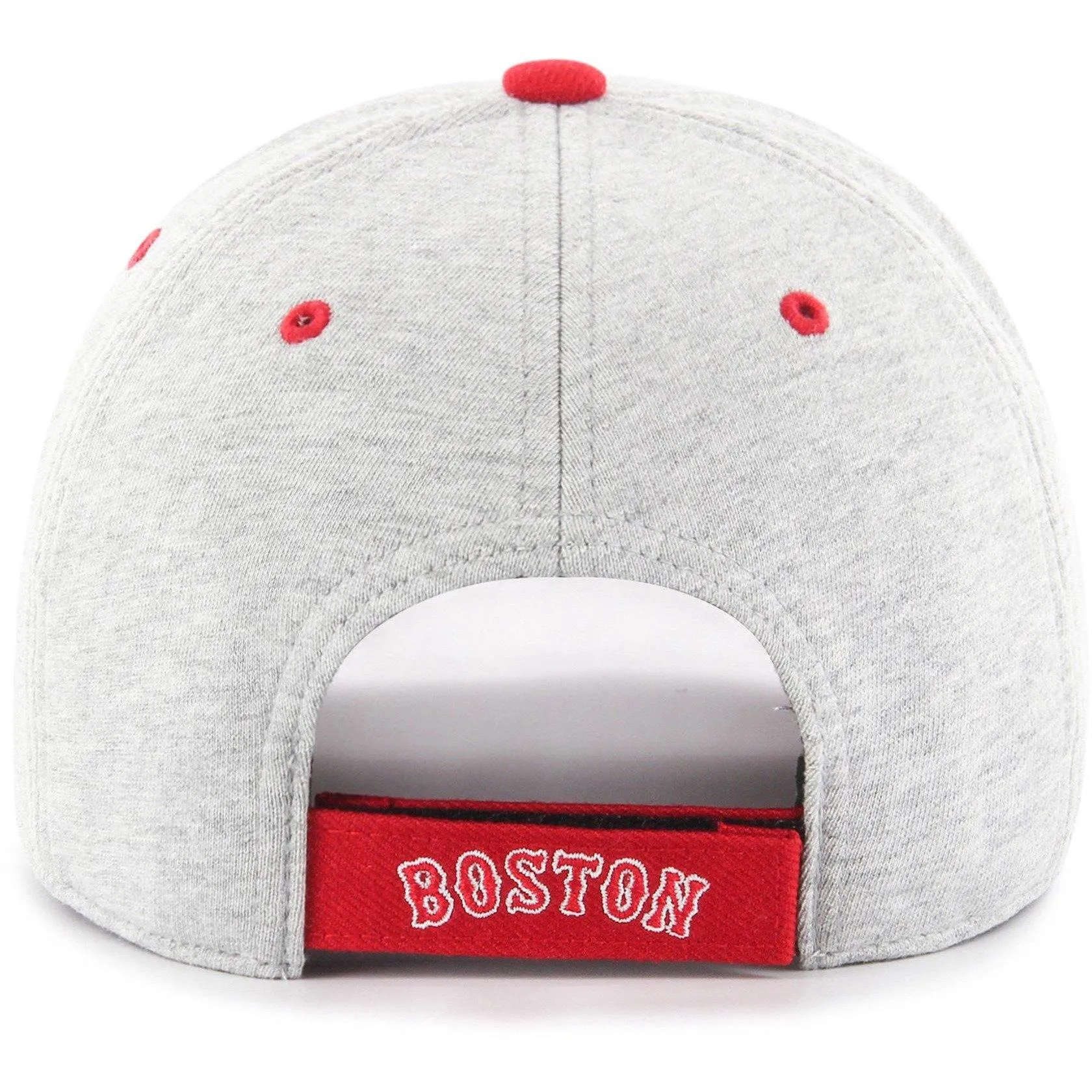 Men's 47 Brand Boston Red Sox Mvp Strapback - Grey Fleece/Red sold by Zulily product image thumbnail 2
