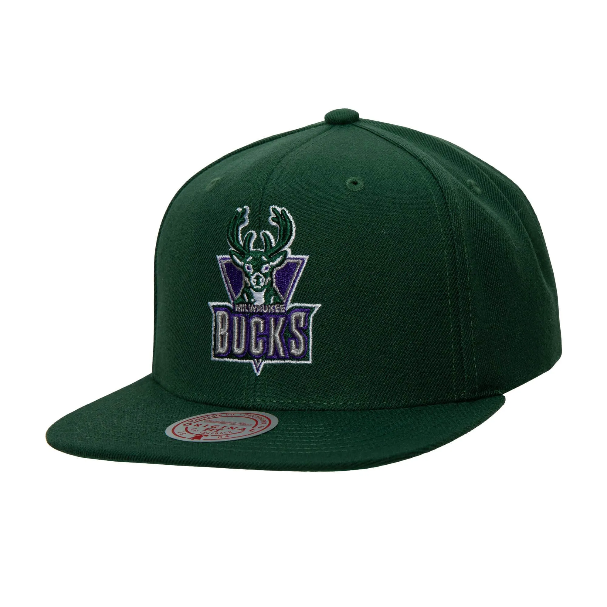 Men's Mitchell & Ness NBA Team Ground 2.0 Snapback Hwc Bucks sold by Zulily