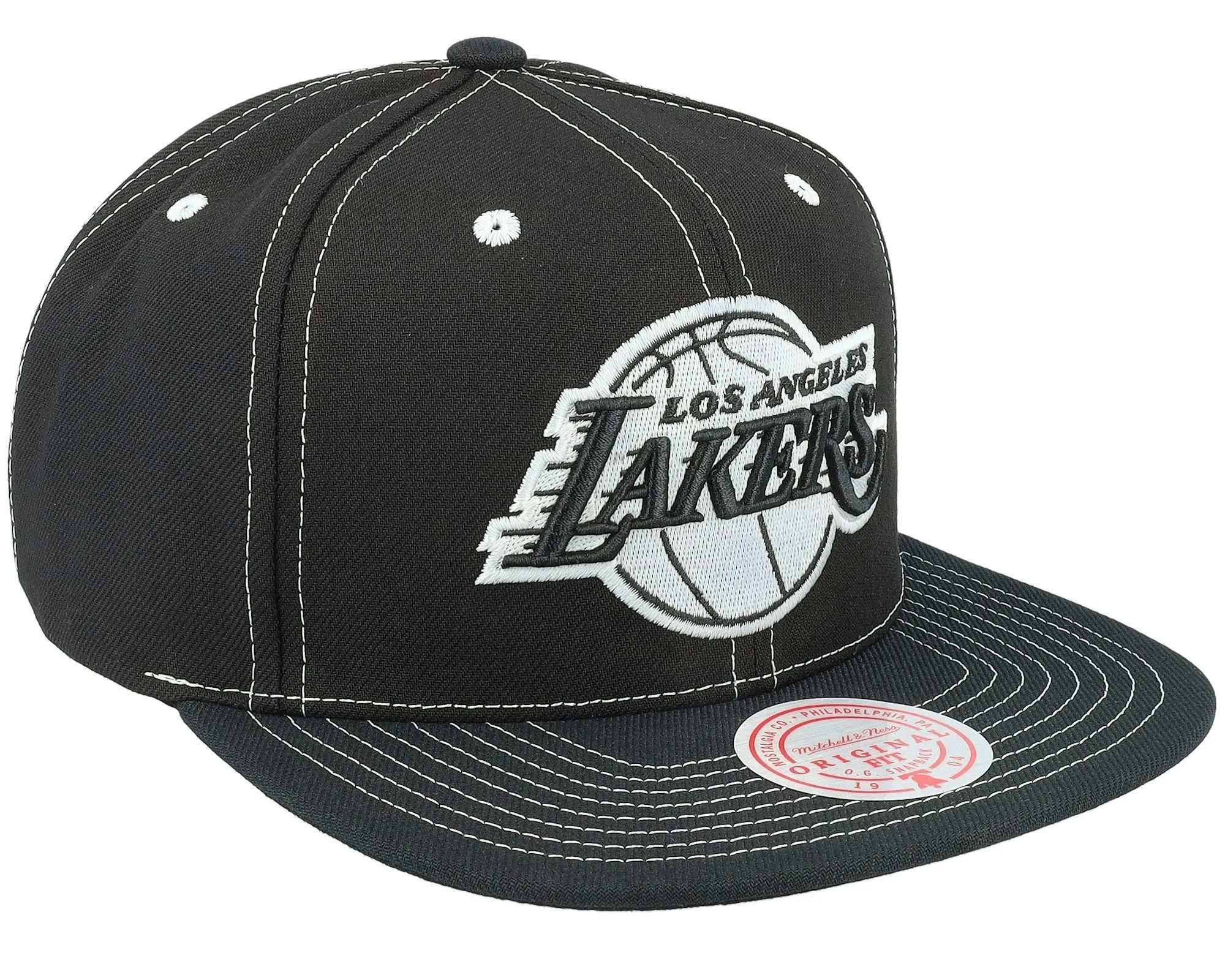 Men's Mitchell & Ness NBA Glow Up Snapback Lakers - Black sold by Zulily product image thumbnail 2