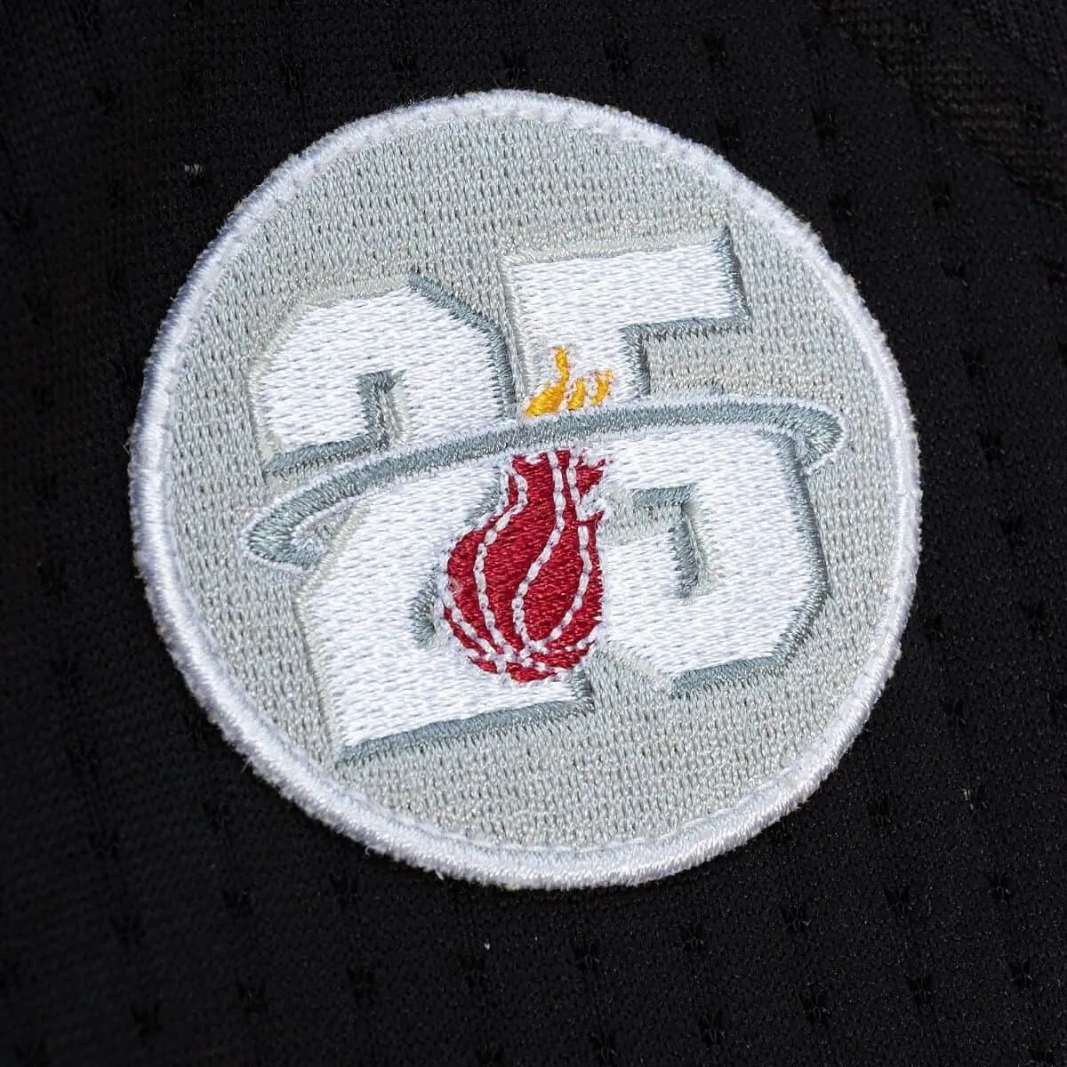 Mitchell & Ness NBA Road Finals Jersey Miami Heat 2012 Chris Bosh sold by Zulily product image thumbnail 3