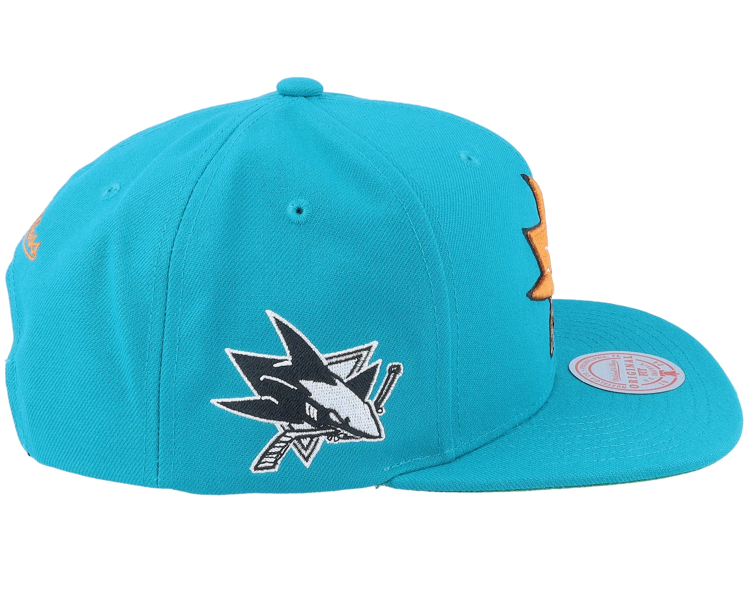 Men's Mitchell & Ness Nhl Alternate Flip Snapback Sharks sold by Zulily product image thumbnail 3