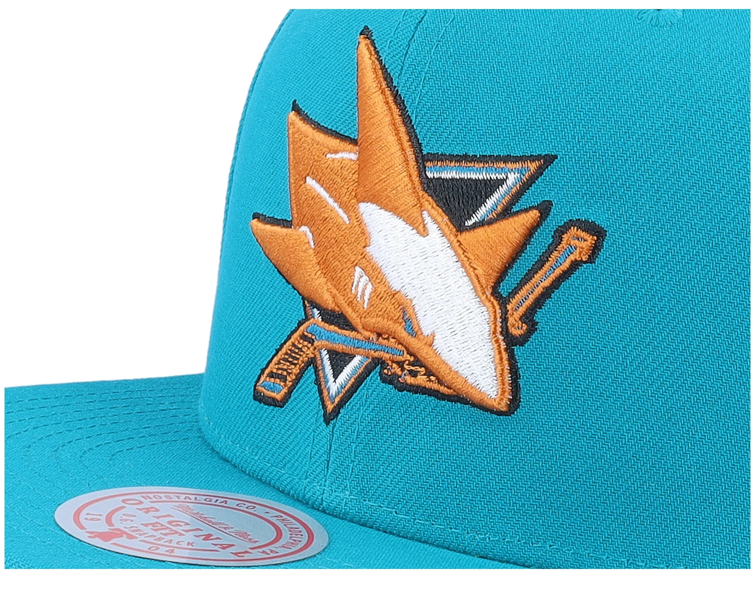 Men's Mitchell & Ness Nhl Alternate Flip Snapback Sharks sold by Zulily product image thumbnail 4